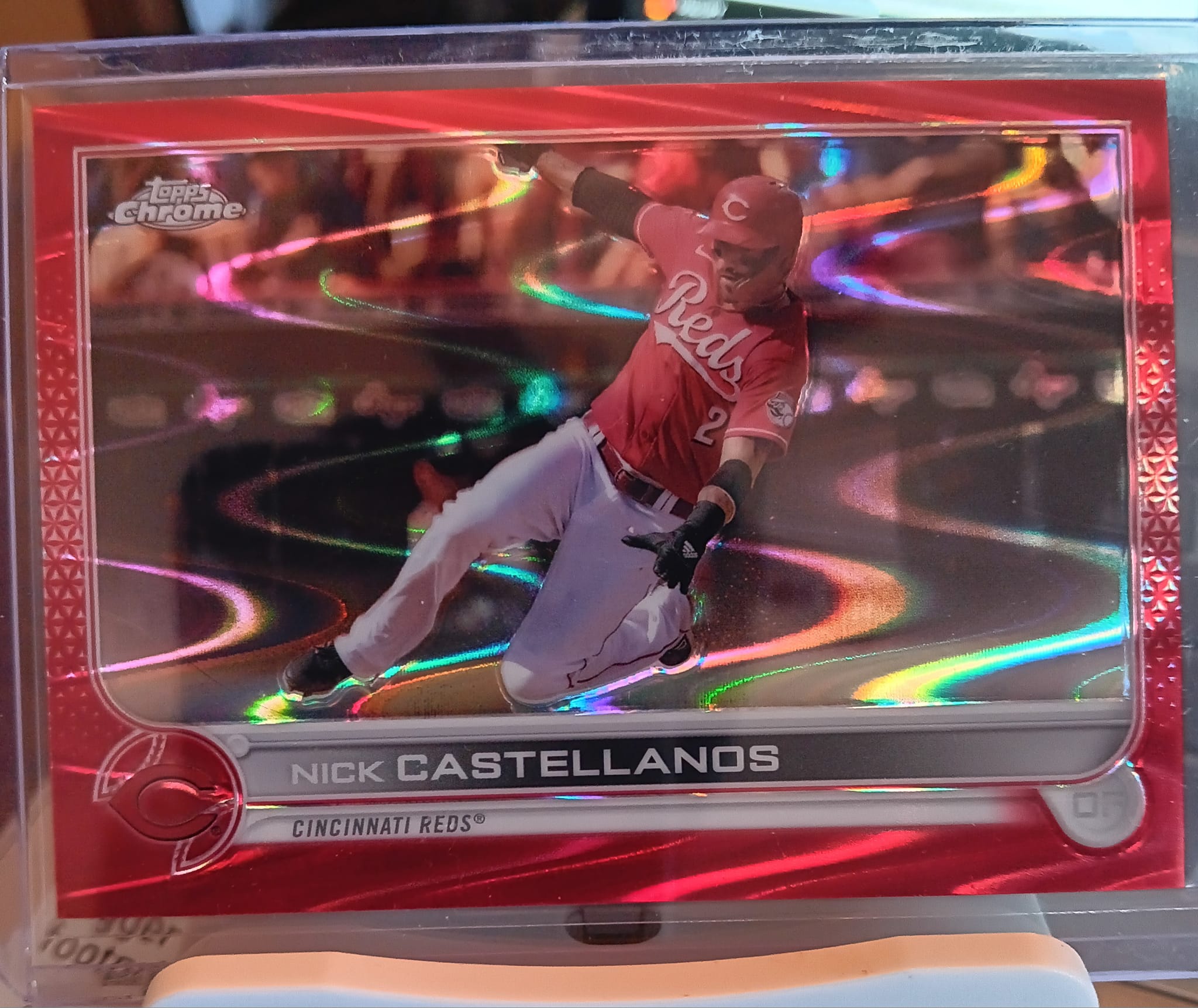 Pulled a 5/5 red wave in 2022 Topps Chrome