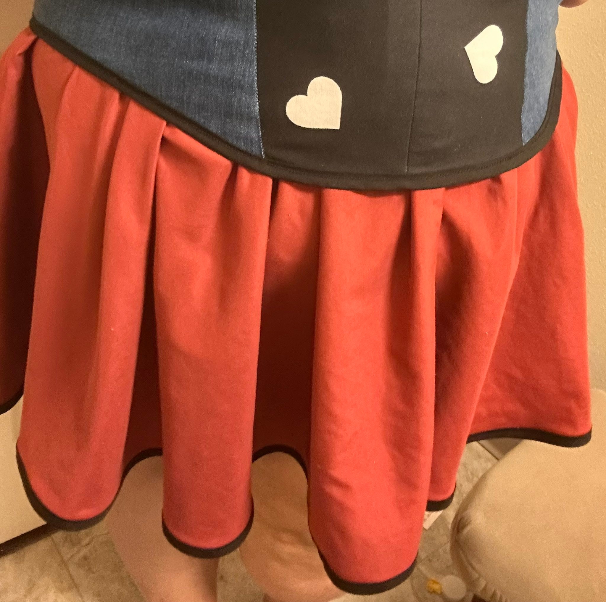 Upcycled clothing from thrifted items