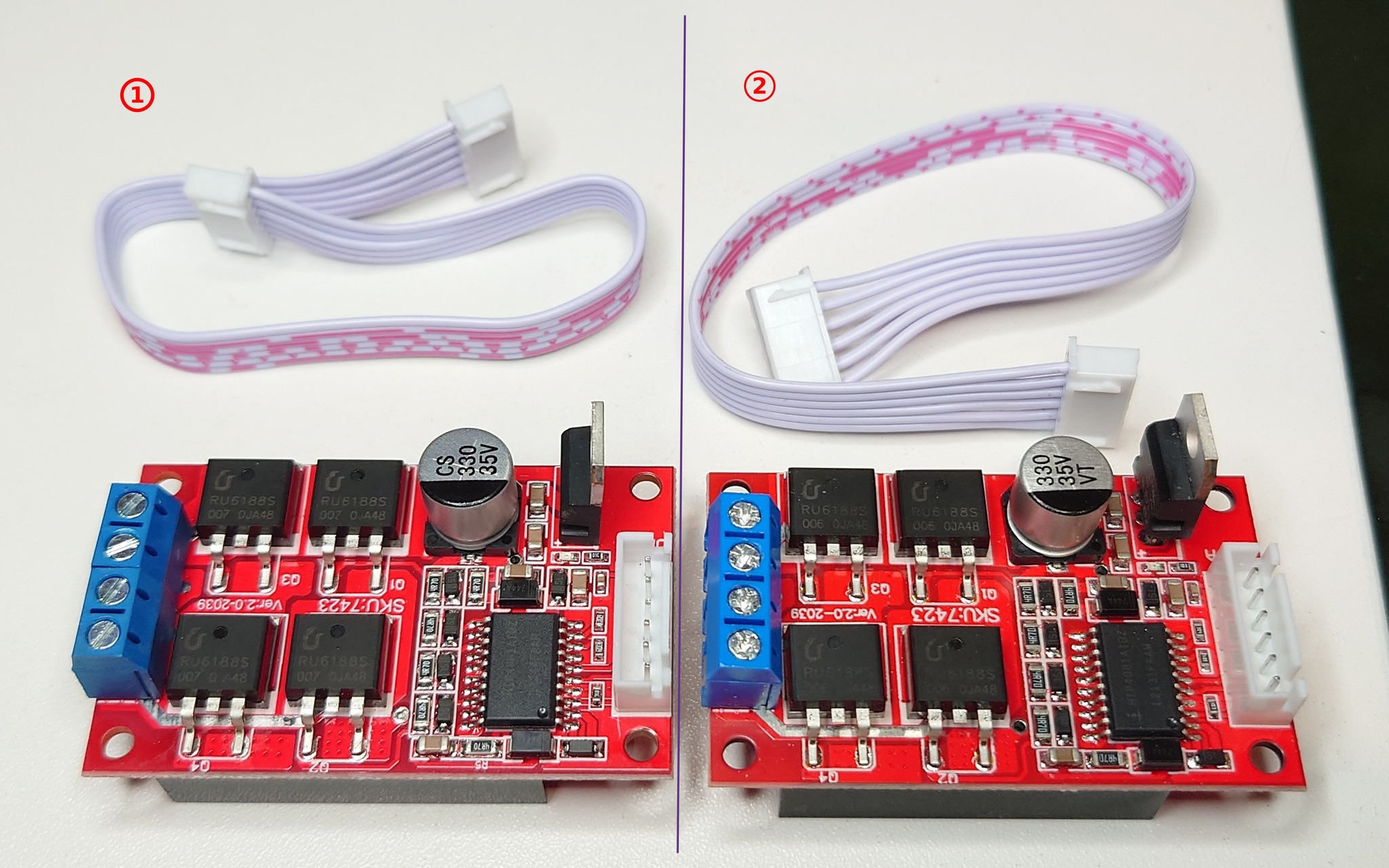 Video modules with 2 board connected with connectors yay or nay?
