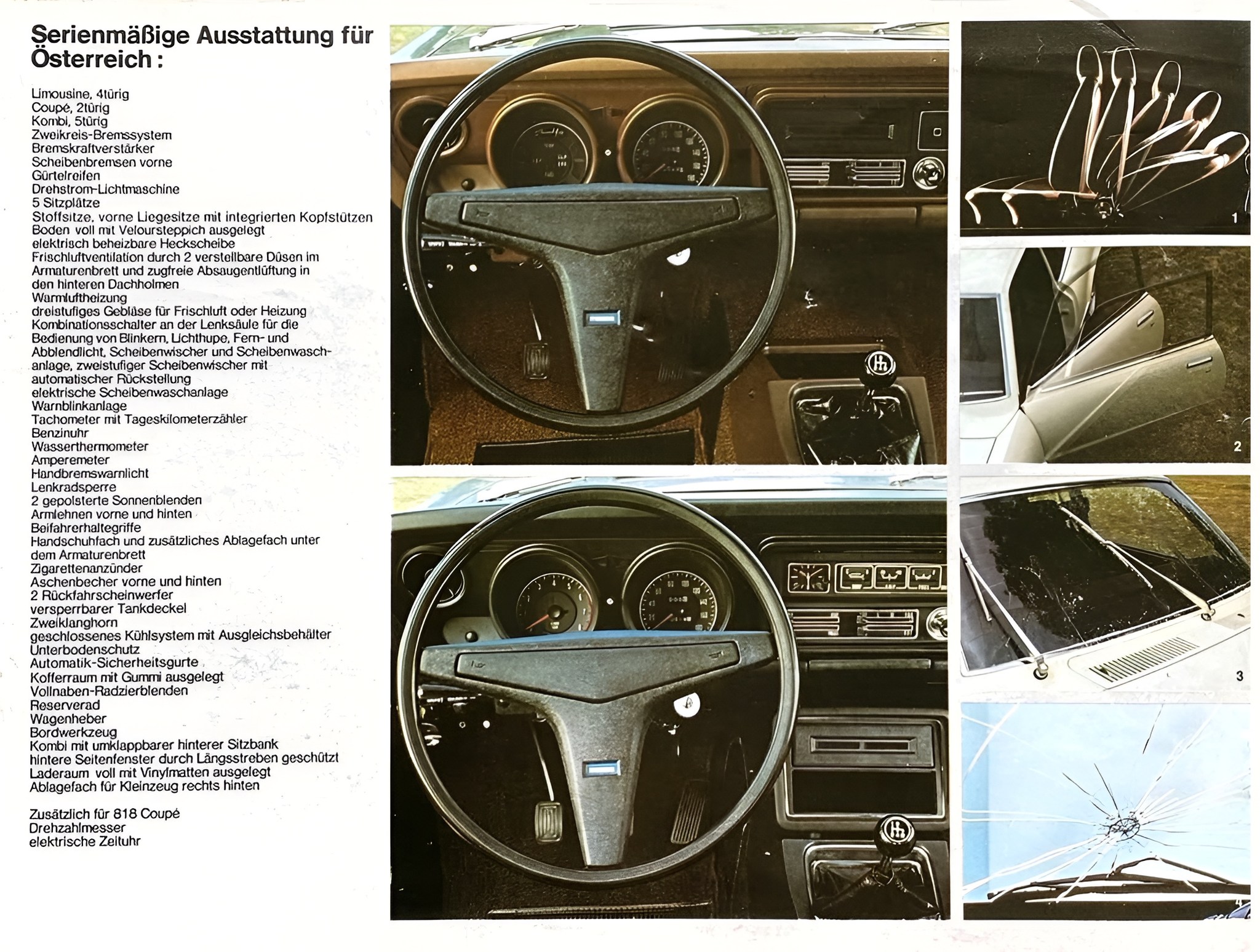 8 pages - Mazda 818 - Grand Familia - Scans: finecarbrochures