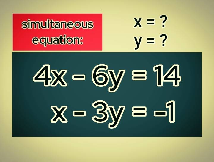 Learn Math Daily By Examples | Solve simultaneous equations: # ...
