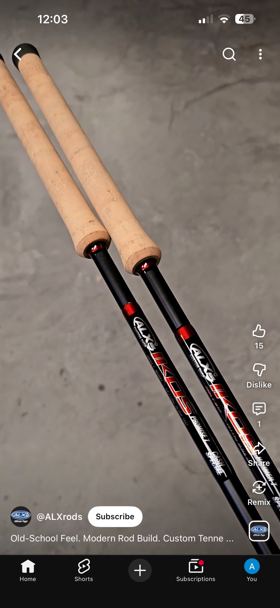 customize your own fishing rod online RX7 Series 6' 8