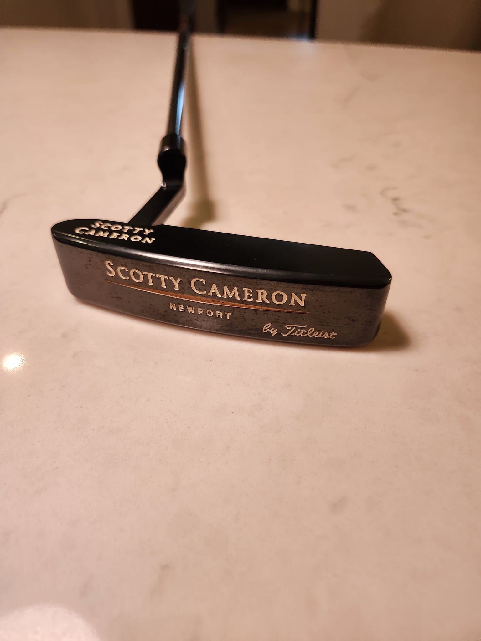 What is a Scotty Cameron LH Gun-Blue Newport putter worth?