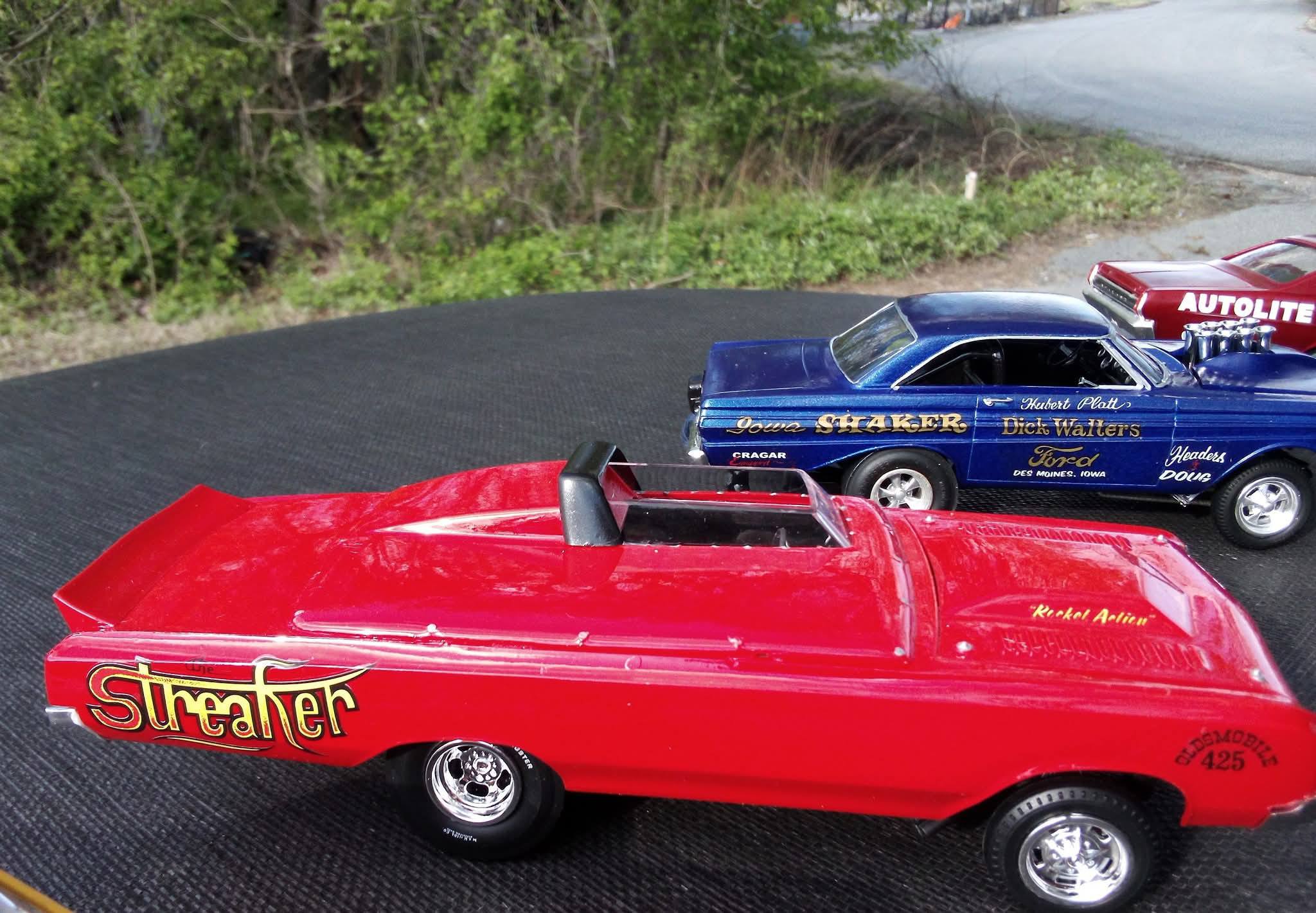 AMT 'Funny Cars' model car series from 1967