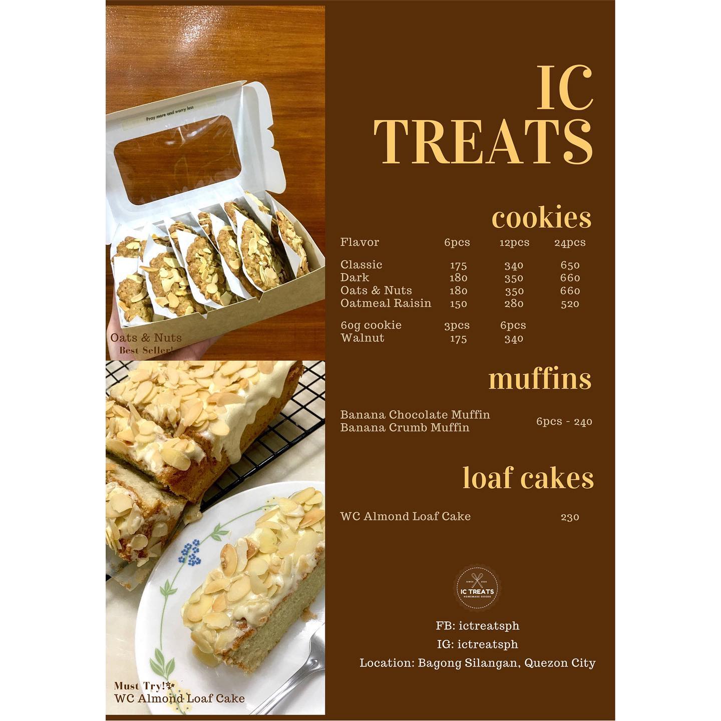 IC Treats PH - Hii! Here’s our updated menu as of June 23,... | Facebook