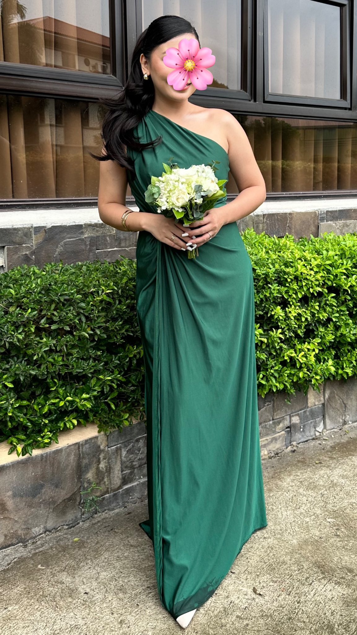 FS : Emerald Green Bridesmaid Dress
