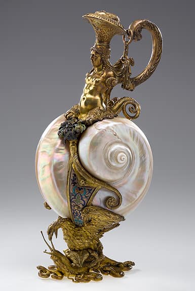 16th century ornamental jug by Wenzel Jamnitzer
