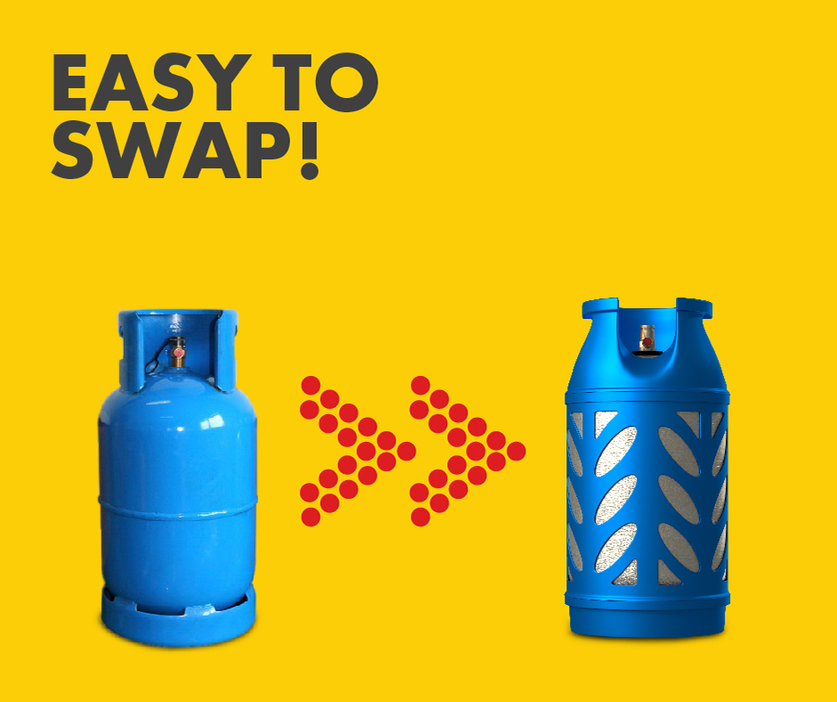 Shell - Are you ready for the composite cylinder? It’s 7kg lighter and ...
