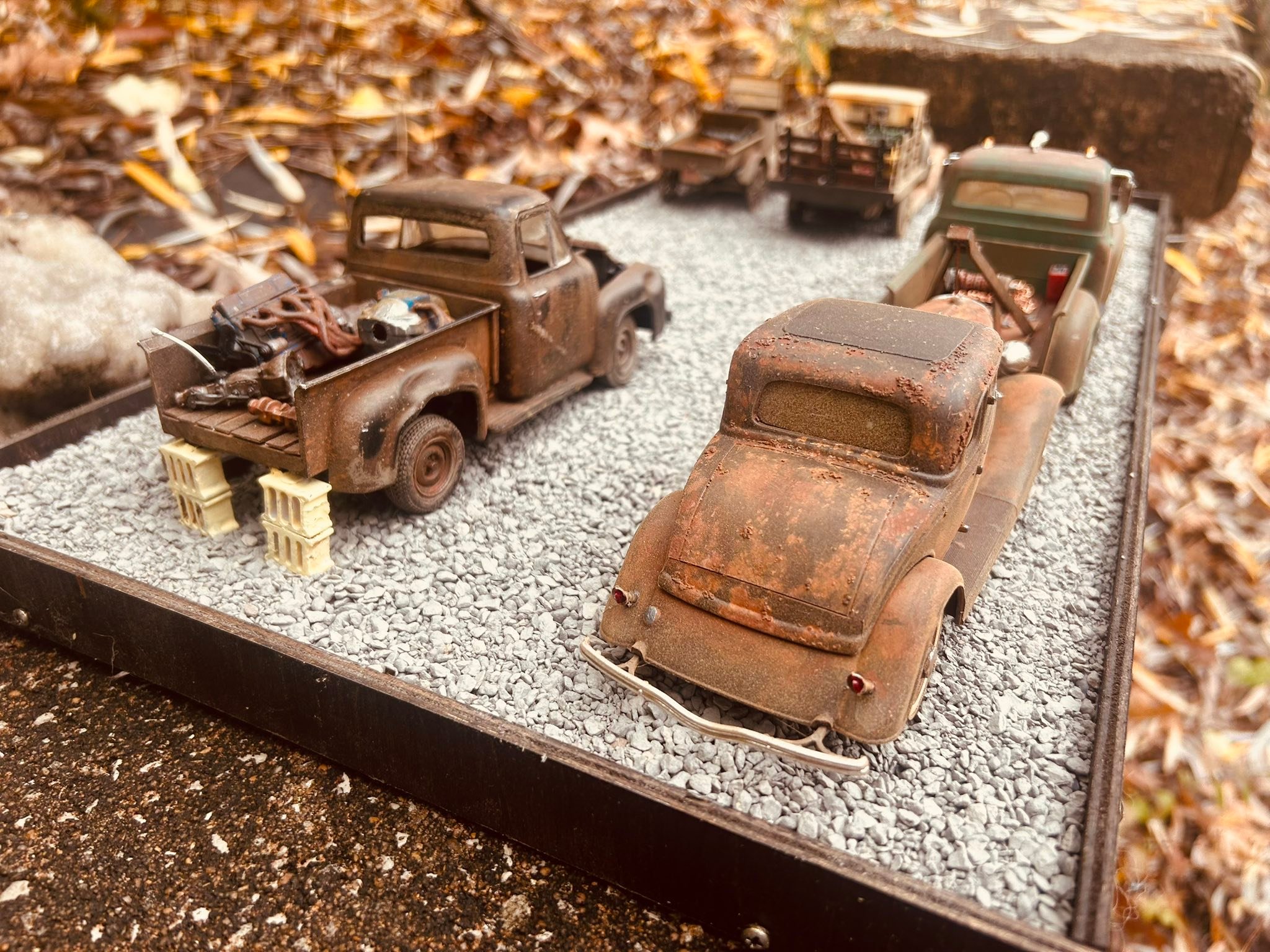 Weathered Models | Built this rusty old ‘34 Ford ; I’m experimenting ...