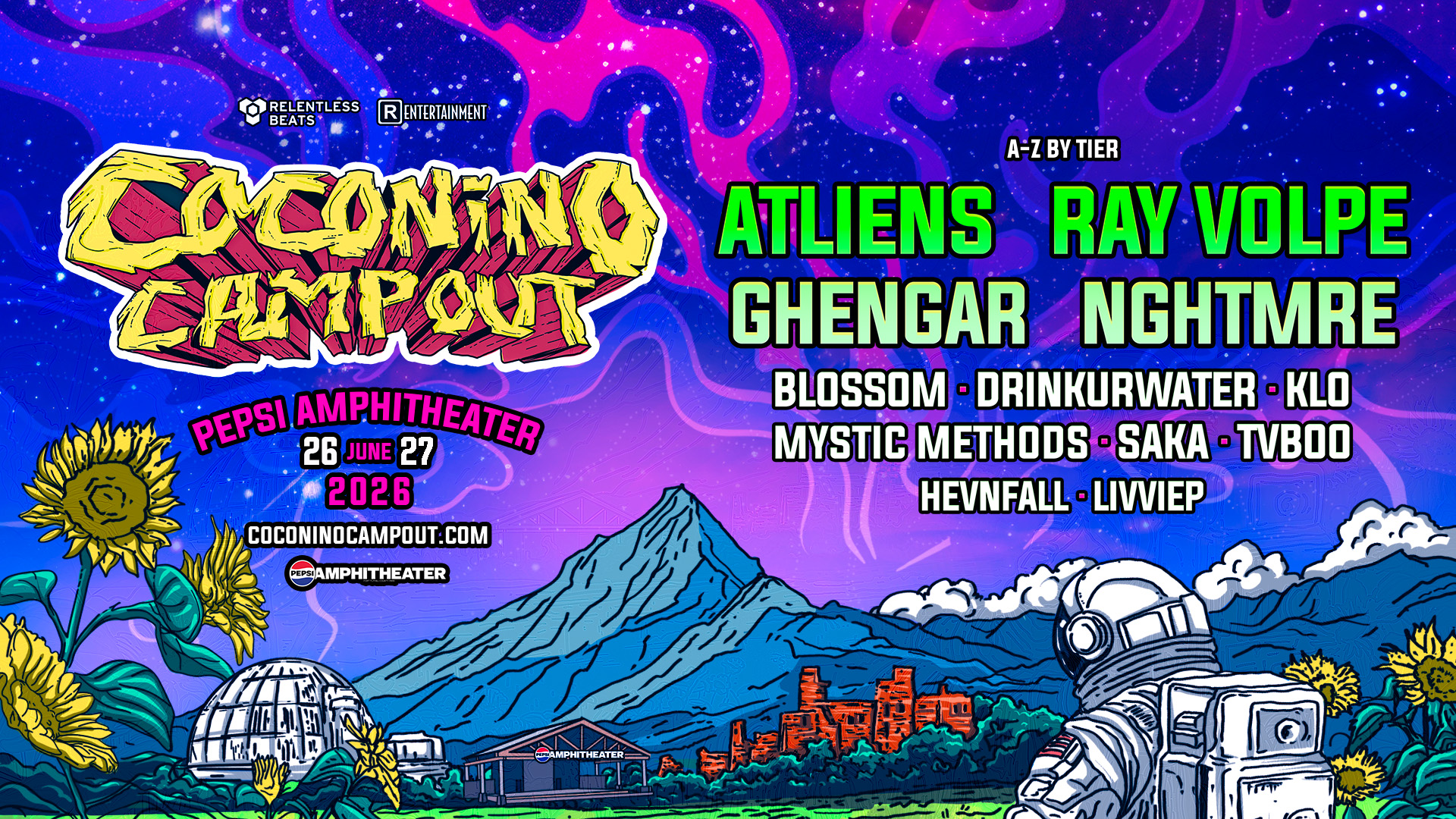 ATLiens — Pepsi Amphitheater at Fort Tuthill Park, 2026-06-26