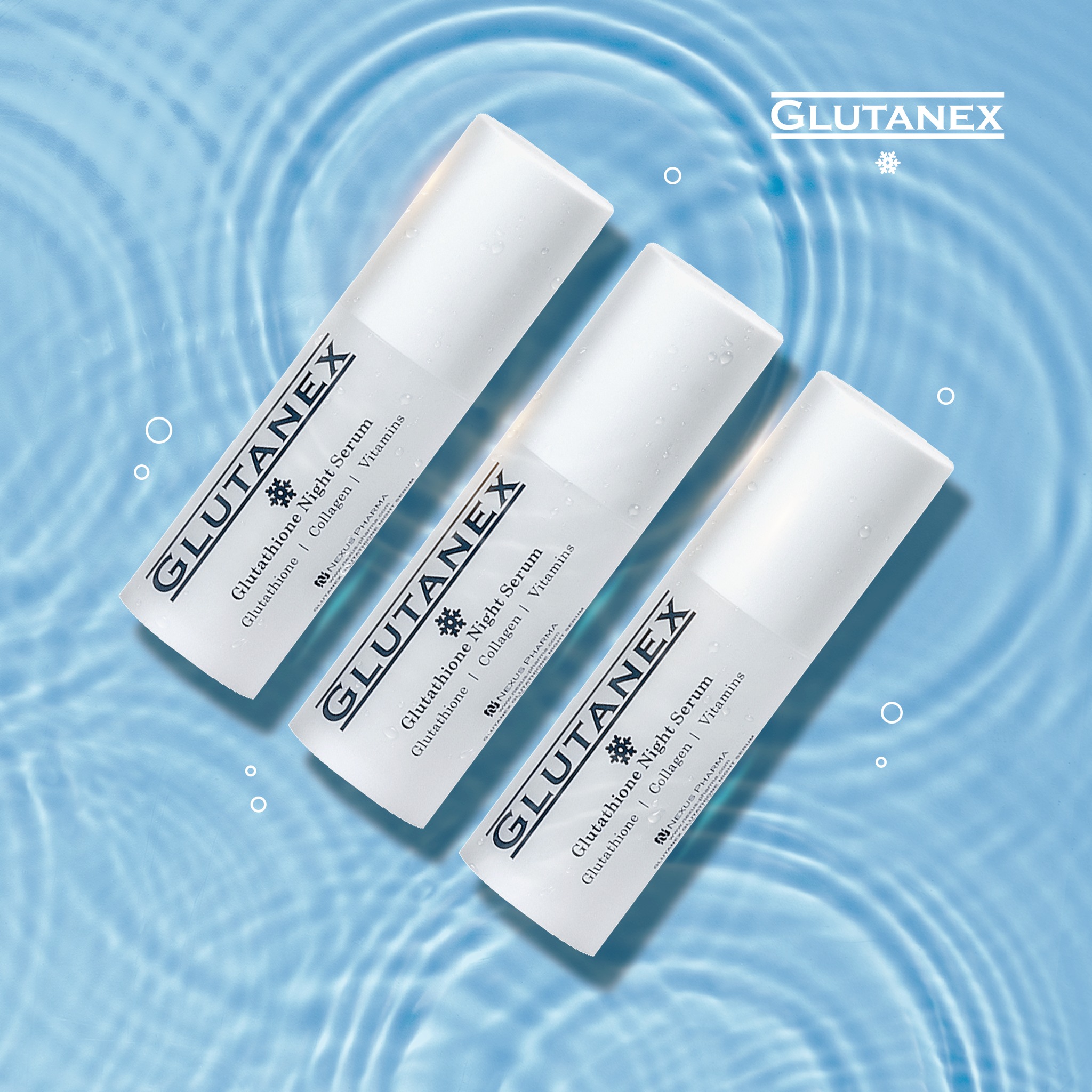 glutanex glutathione night serum Infused with Collagen to provide essential anti [ ]  - 