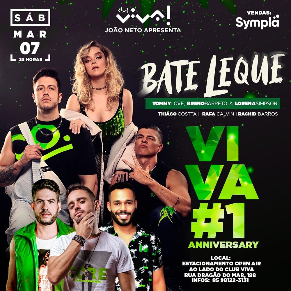 João - Segura essa LINE UP!!! Para o nosso 1º aniversário, um timaço de ...