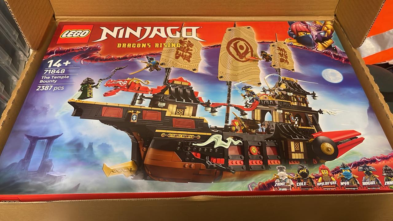 Lego Ninjago Temple Bounty purchase