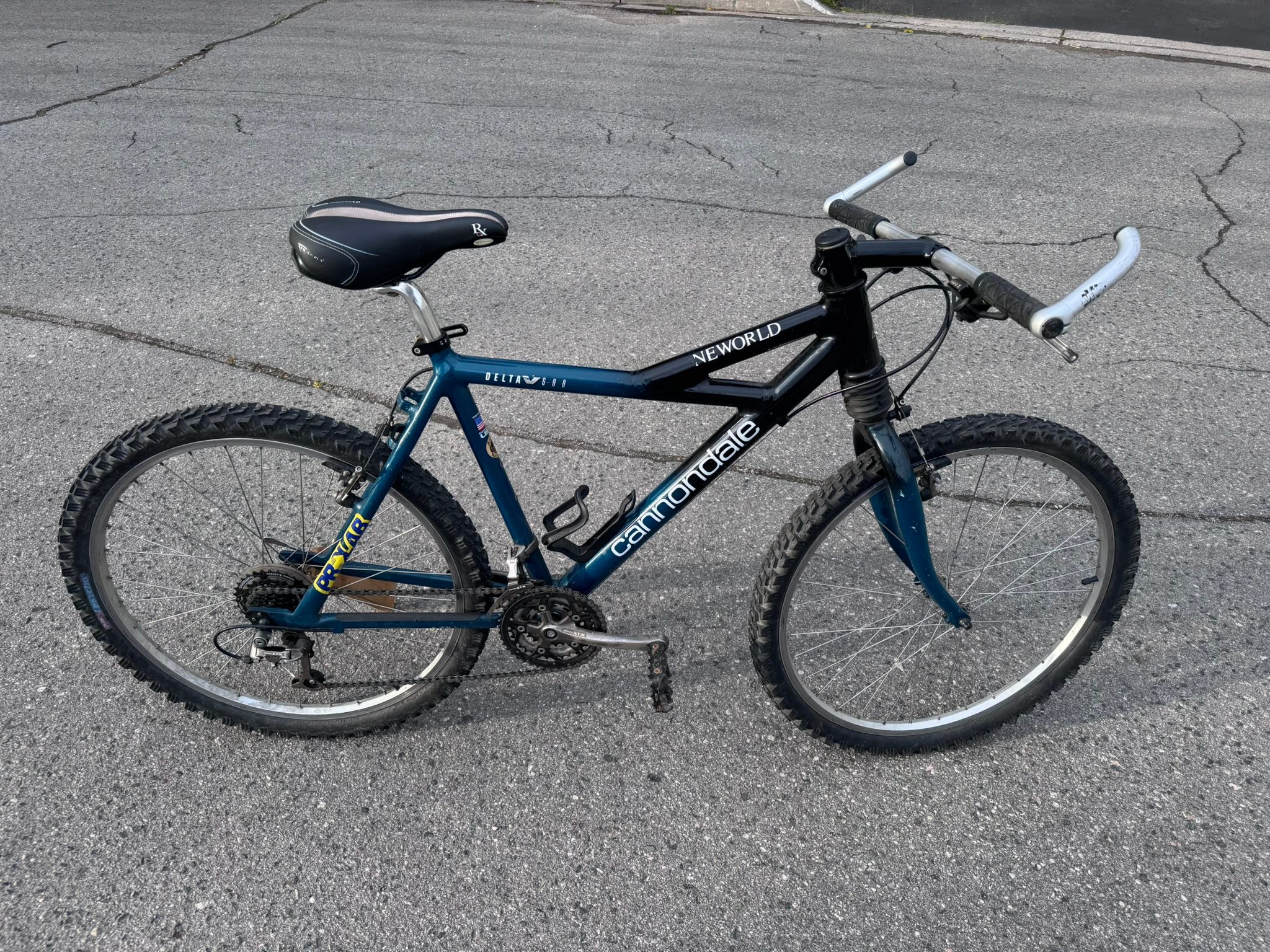 Another Cannondale, Delta V, with Roox components and Cane Creek