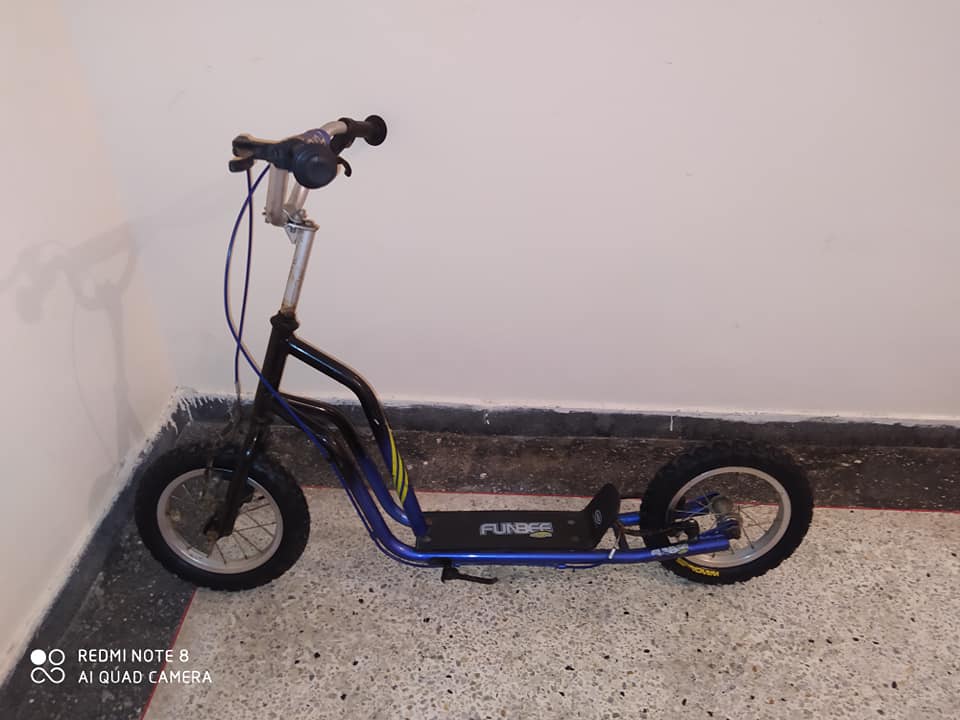 Vélo D'équilibre Funbee Pour Enfants - 12 Pouces, Cadre Acier, Avec Panier Et Guidon Réglable