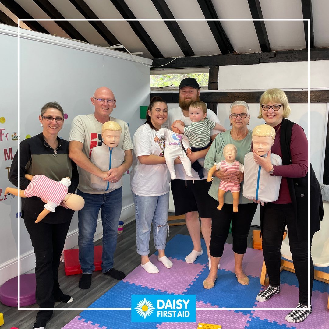 ⛑️ 2 hour baby and child first... - Daisy First Aid Maldon