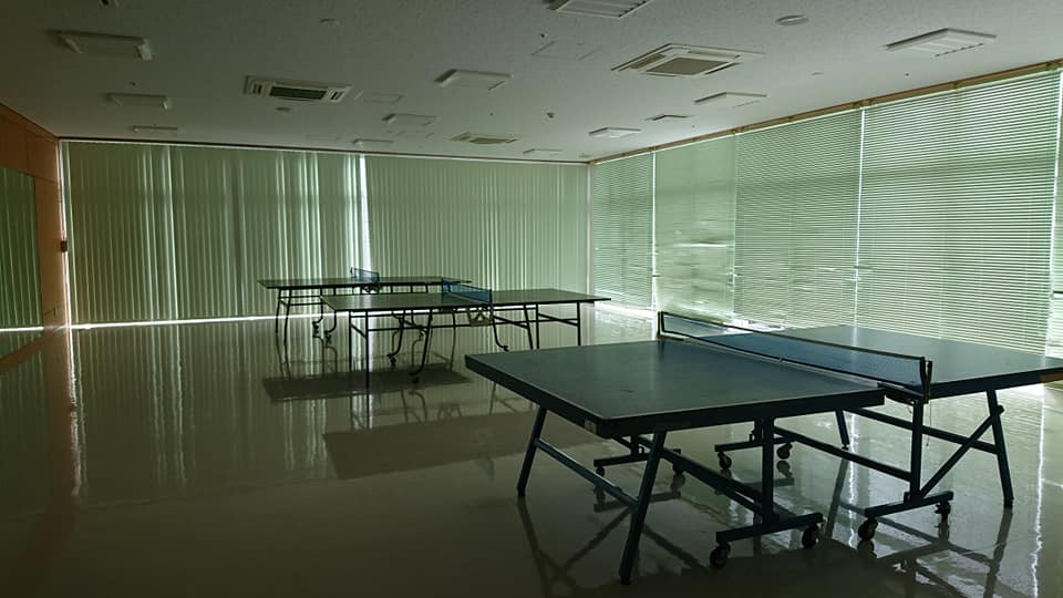 沖縄県ニュースポーツ協会 那覇市津波避難ビル3階青少年わいわい広場です 素晴らしい設備です もっと広く知ってもらい Facebook