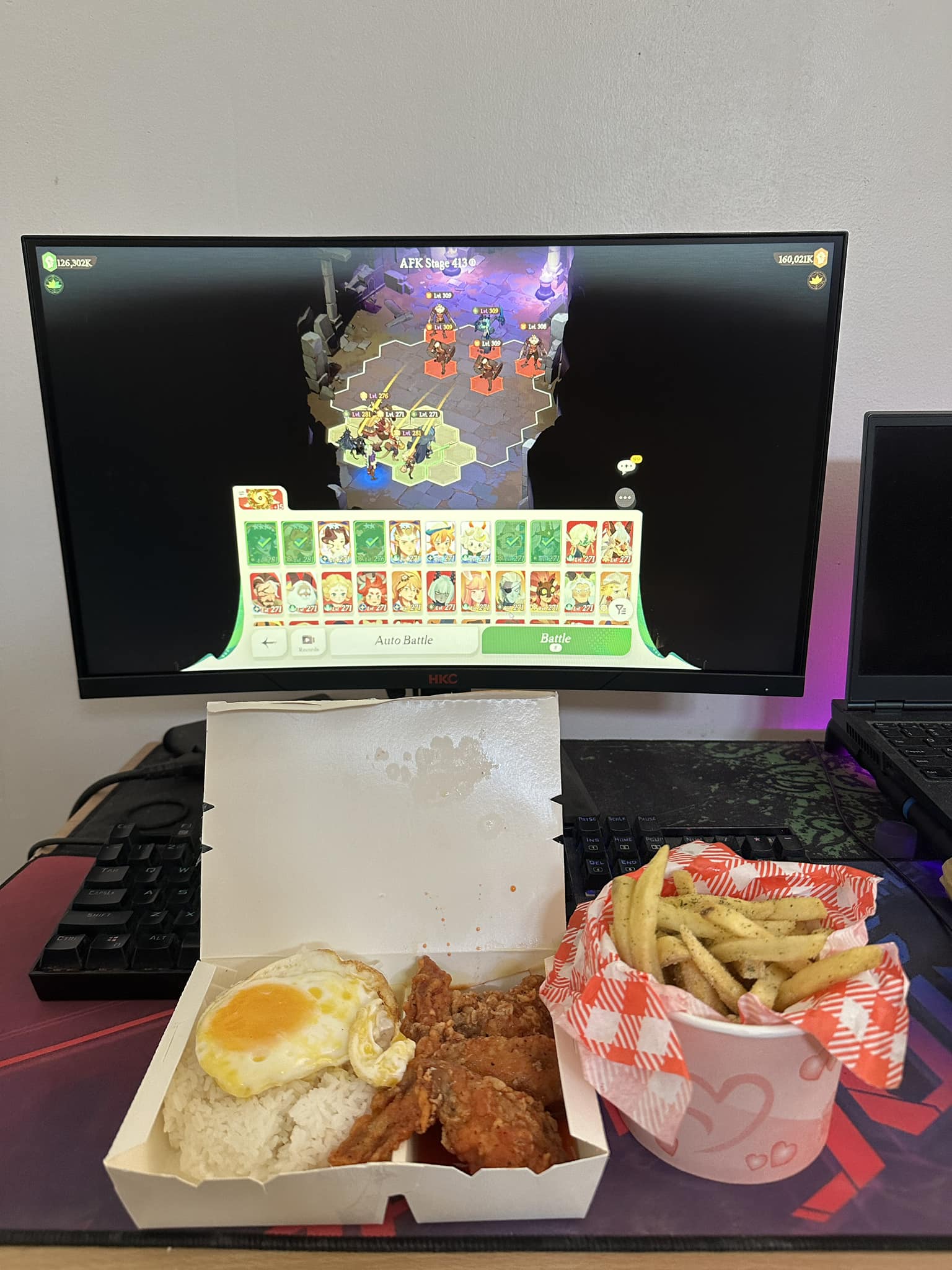 What happens… are they sleeping, nobody play? AFK… my luck! 😍🤣