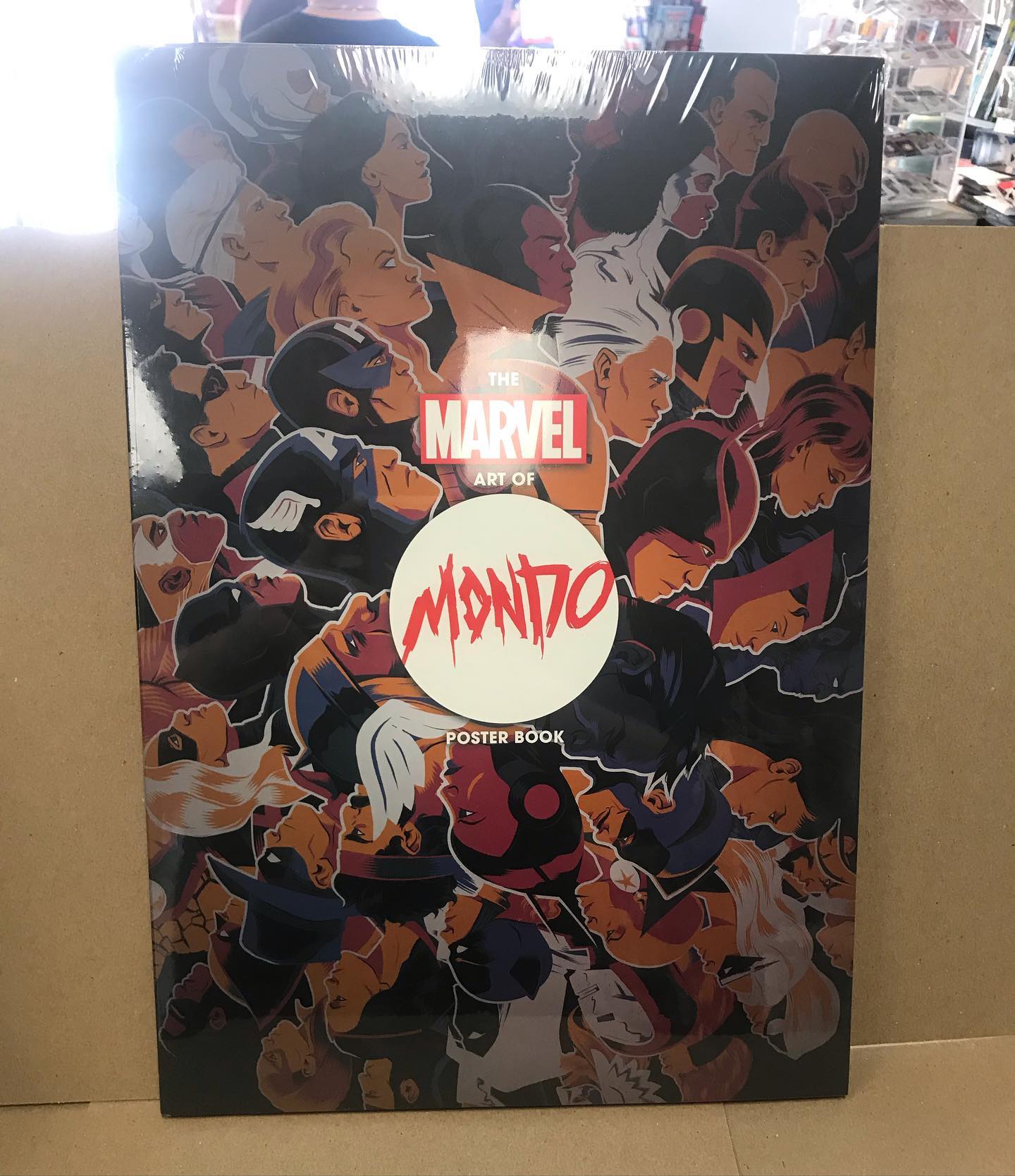 New THE MARVEL ART OF MONDO POSTER BOOK, 30% off the cover price 