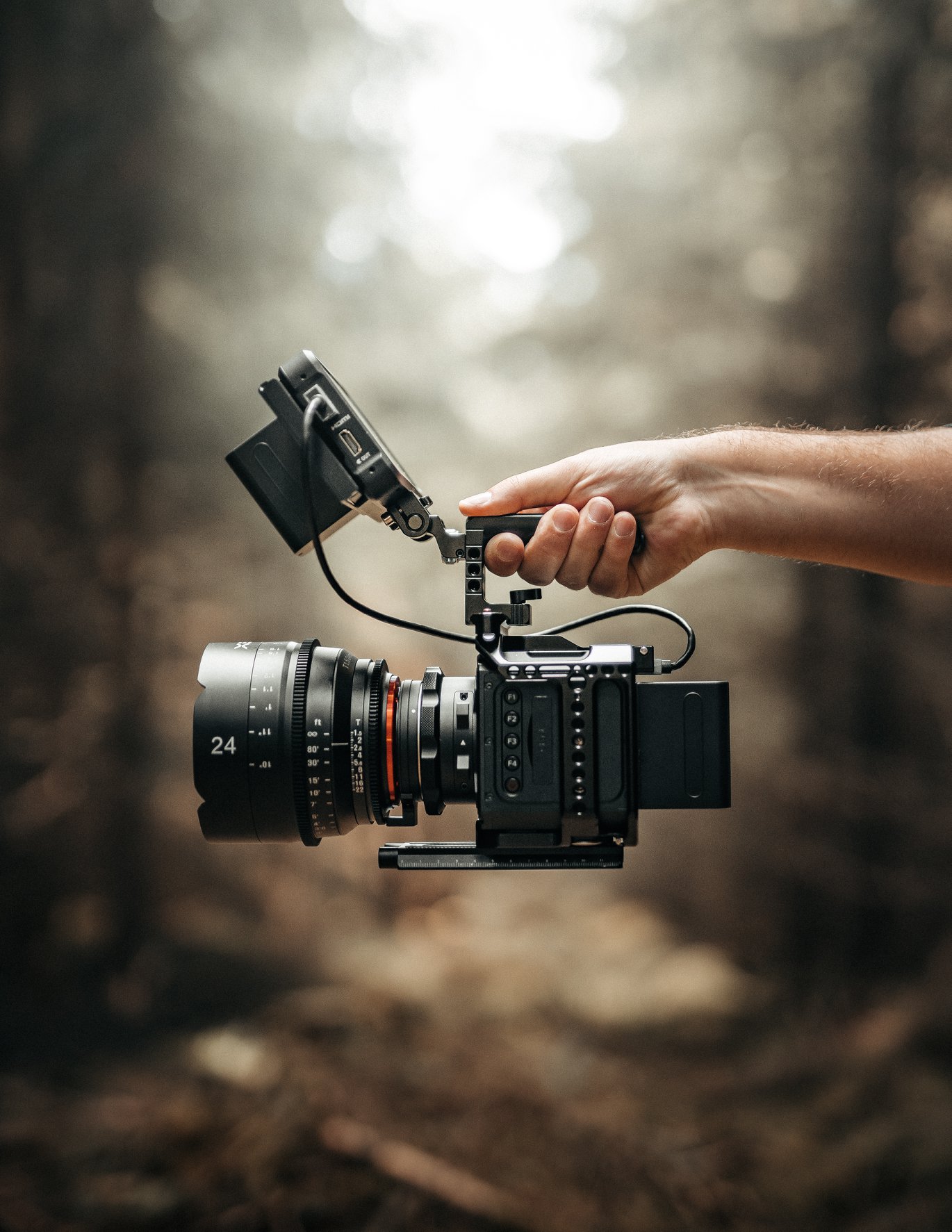 SmallRig - 🎬Clean and Compact Zcam Handheld Setup with... | Facebook
