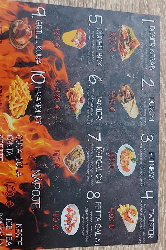 Kebab Döner Rimavská Sobota