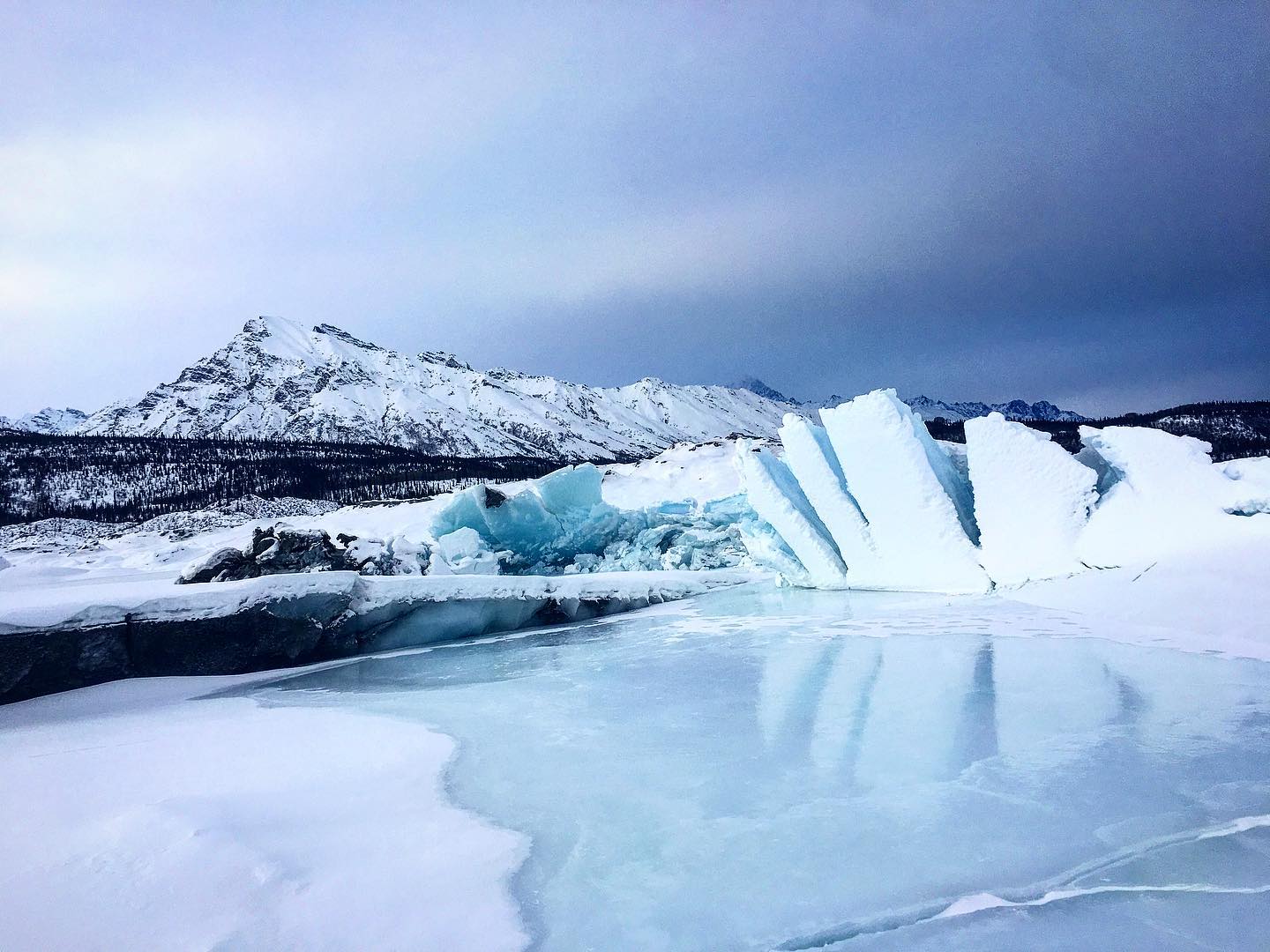 Glacier Tours - The rise and fall of pressure ridges 🧊 The... | Facebook