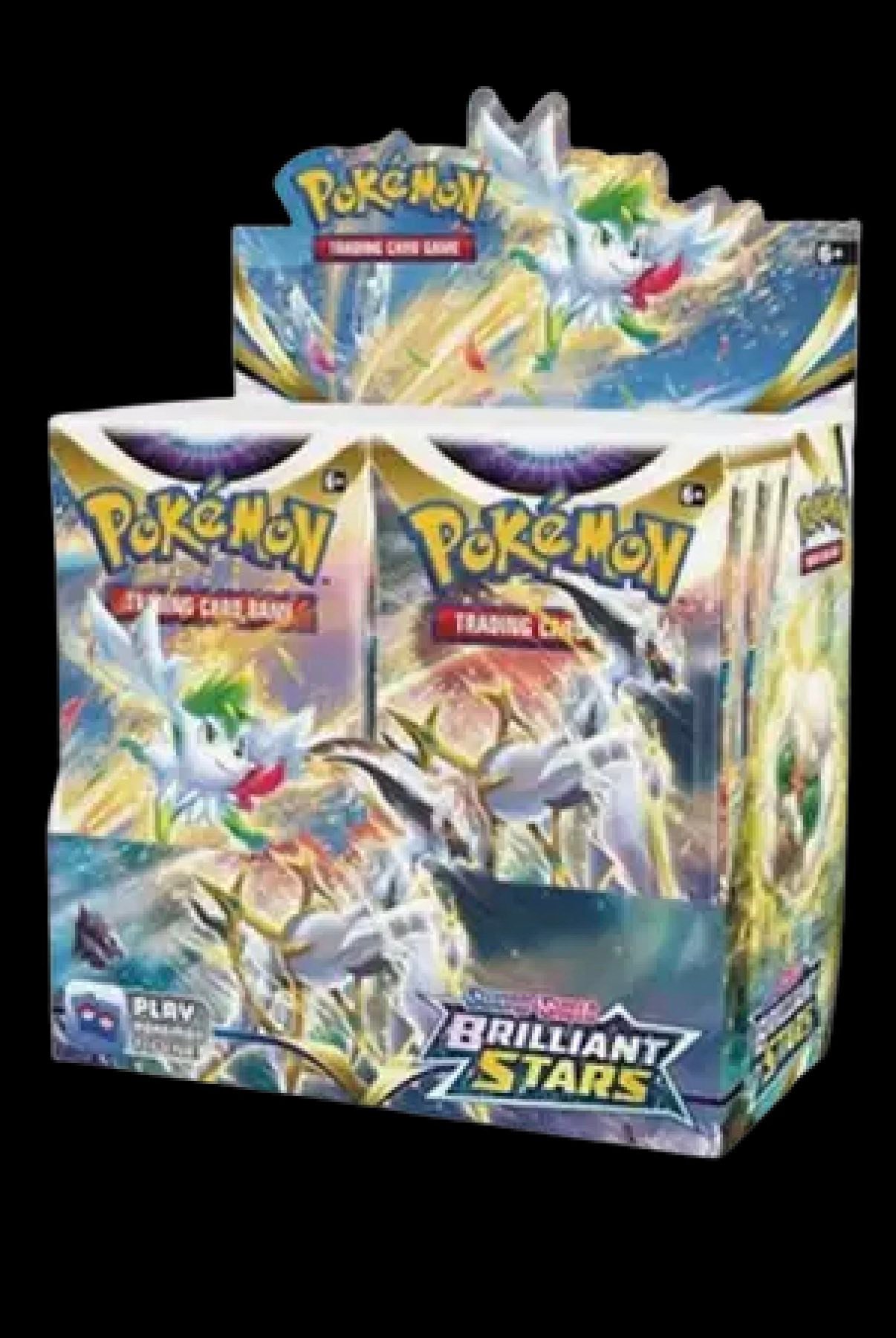 brilliant strike booster box POKEMON Sword & Shield Stars 36 Packs TCG  Game of Cards 1 year manufacturers guarantee Cardfight Vanguard Brilliant Strike Booster