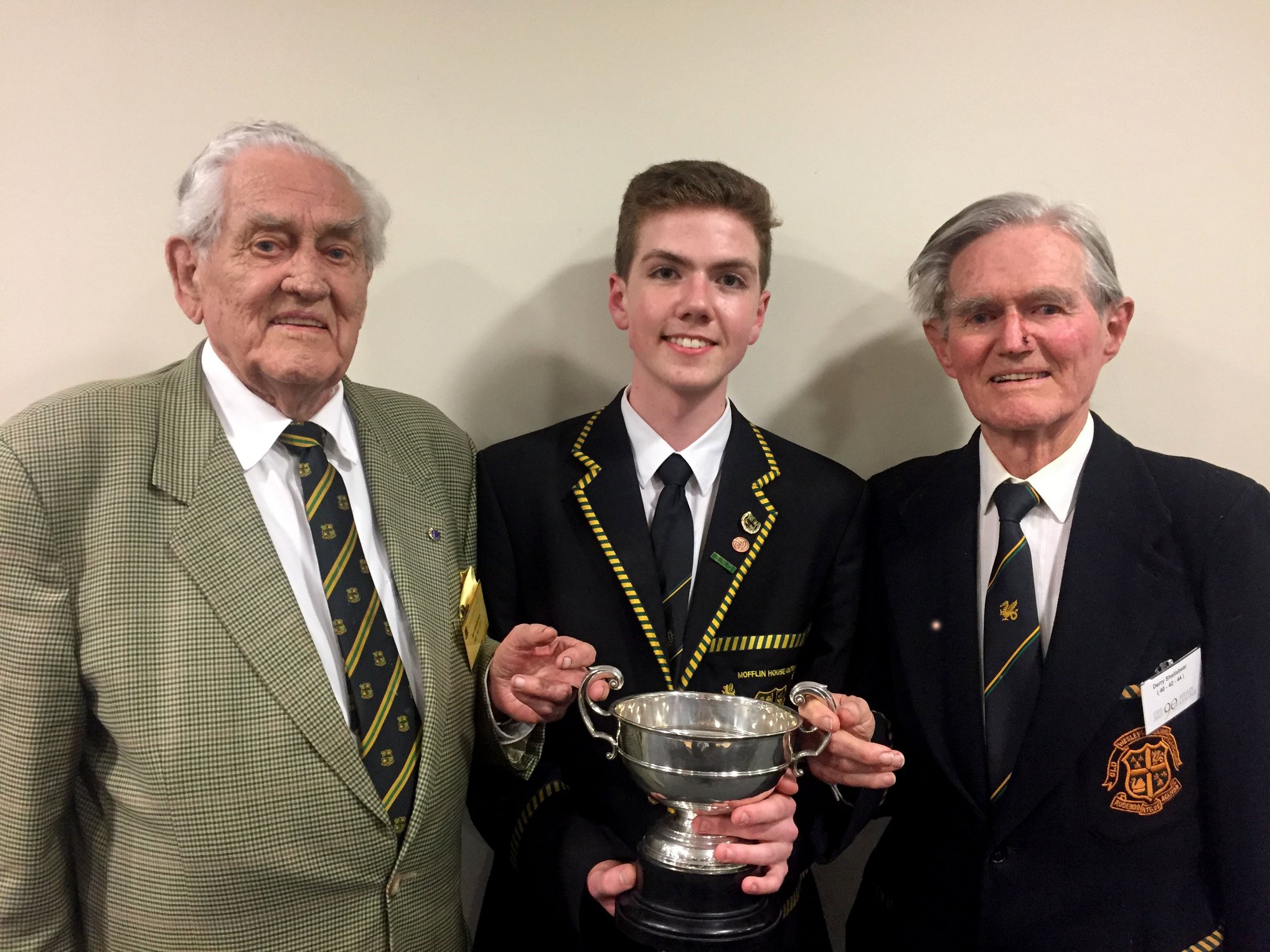 Congratulations to... - Old Wesley Collegians' Association | Facebook