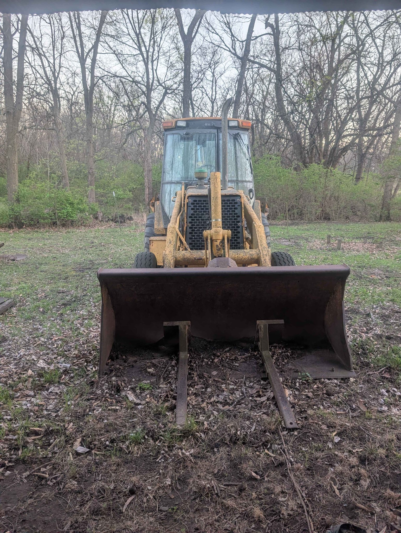 John Deere 310D Backhoe/Bucket Loader with Outriggers - Toy ...