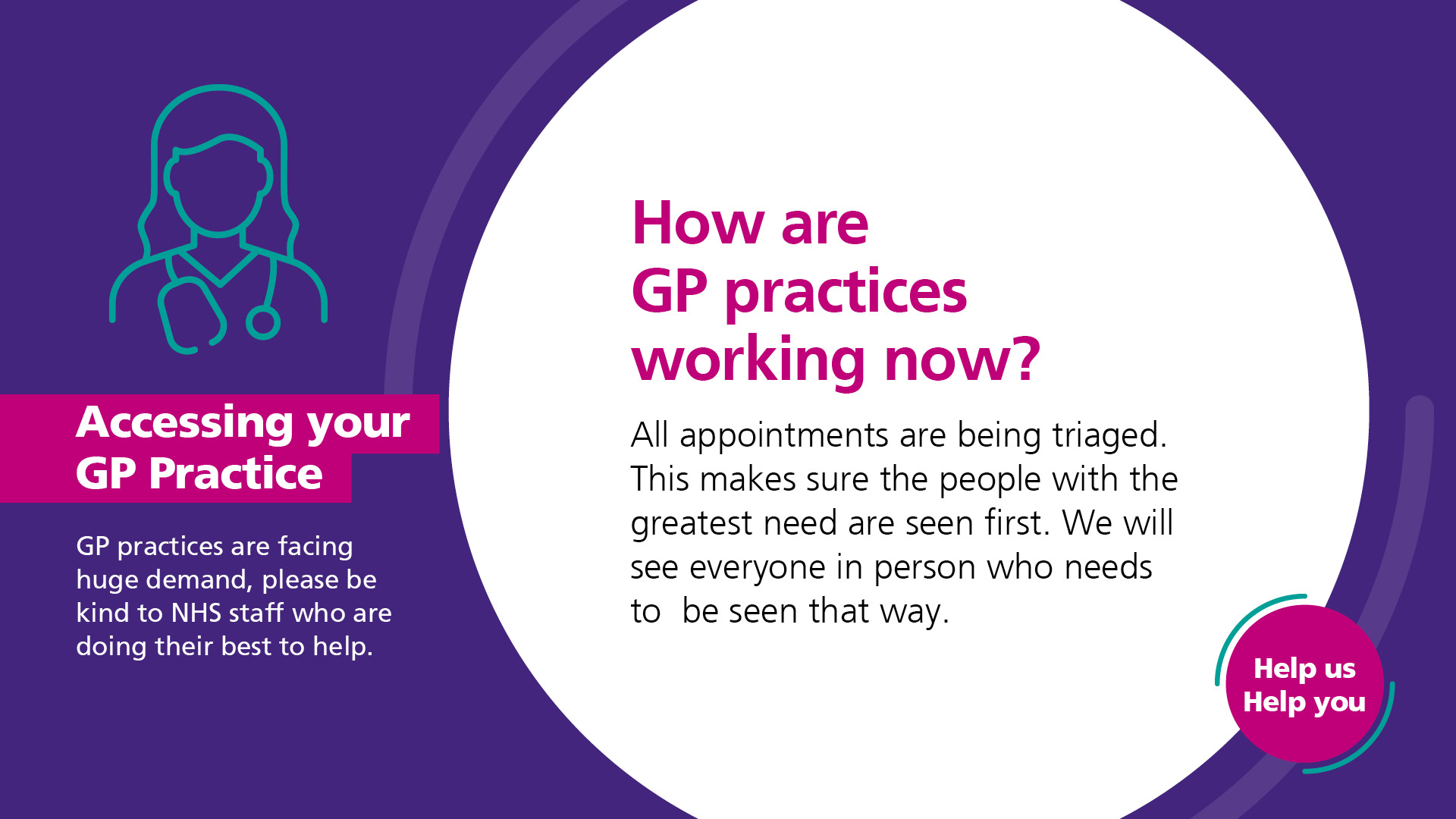 How are GP practices working now?... - NHS Kent and Medway