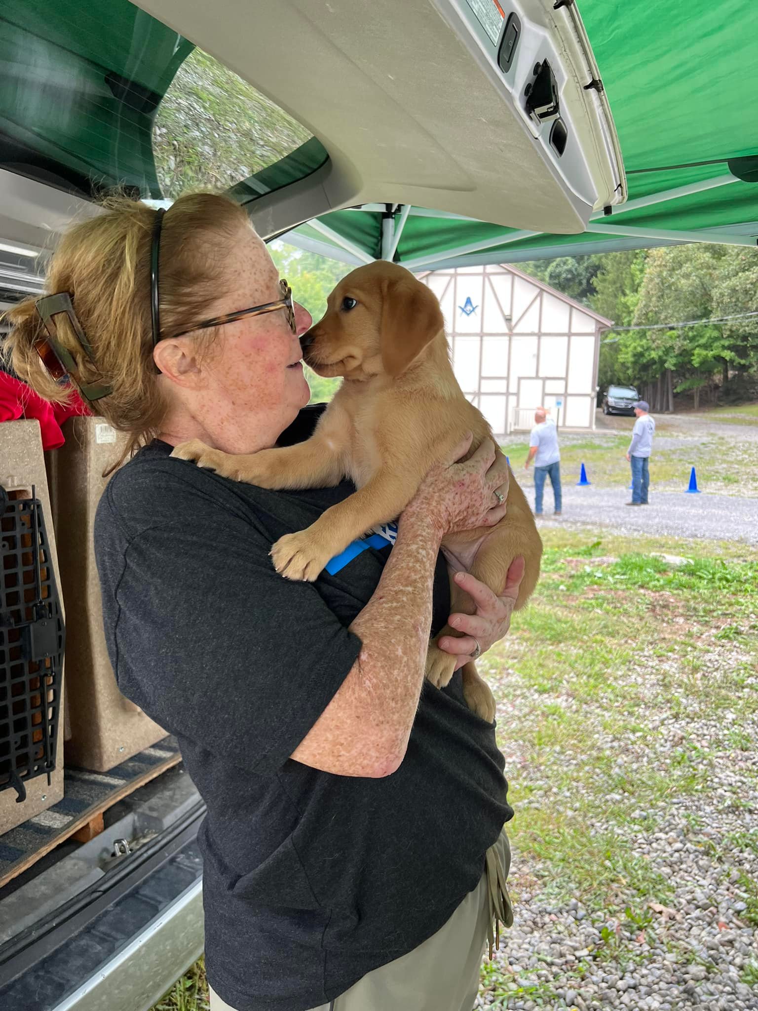 Solstice, now named Pickle, is the... - Sun Ridge Labradors | Facebook