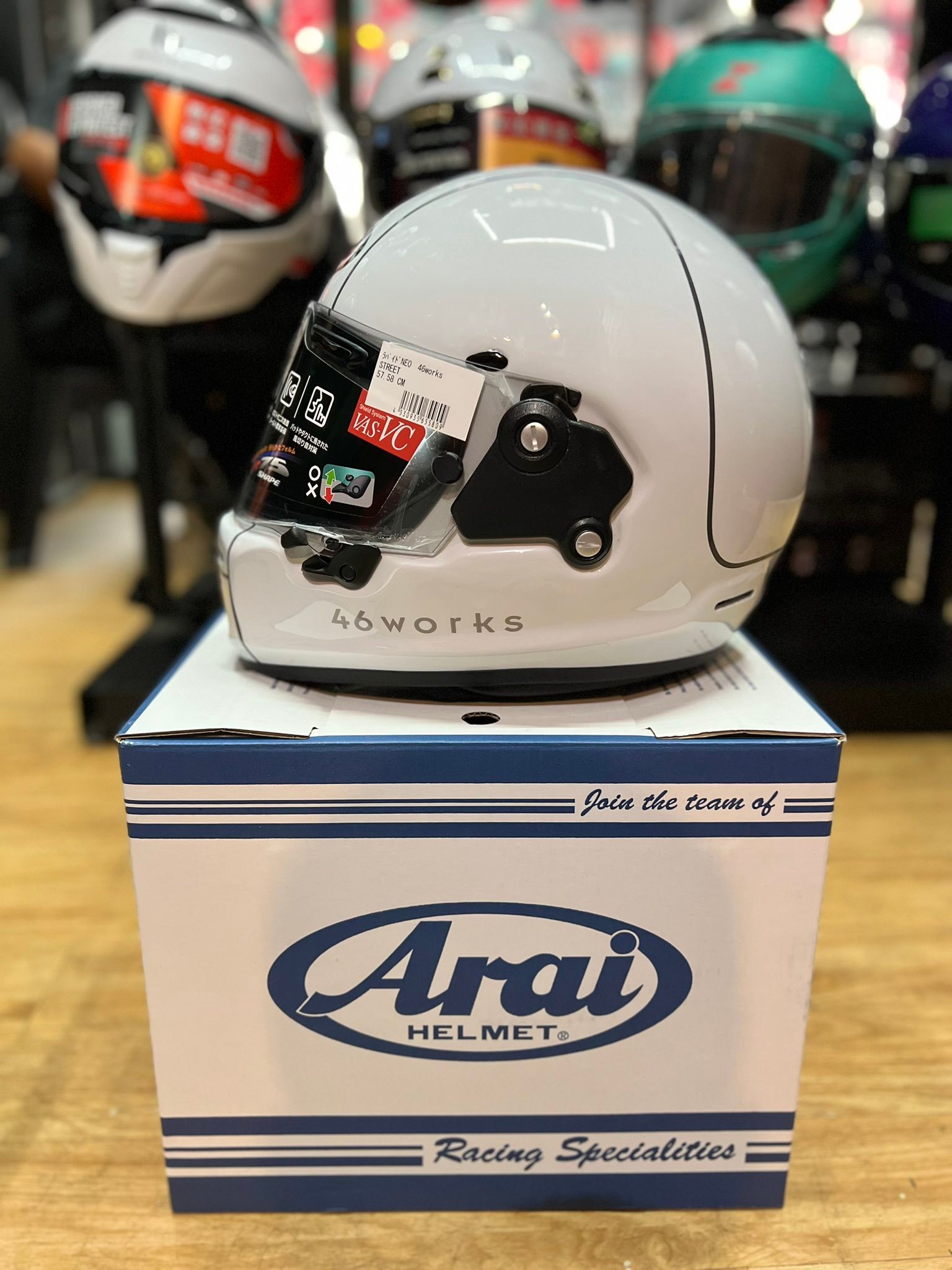 ARAI RAPIDE NEO 46works MEDIUM?