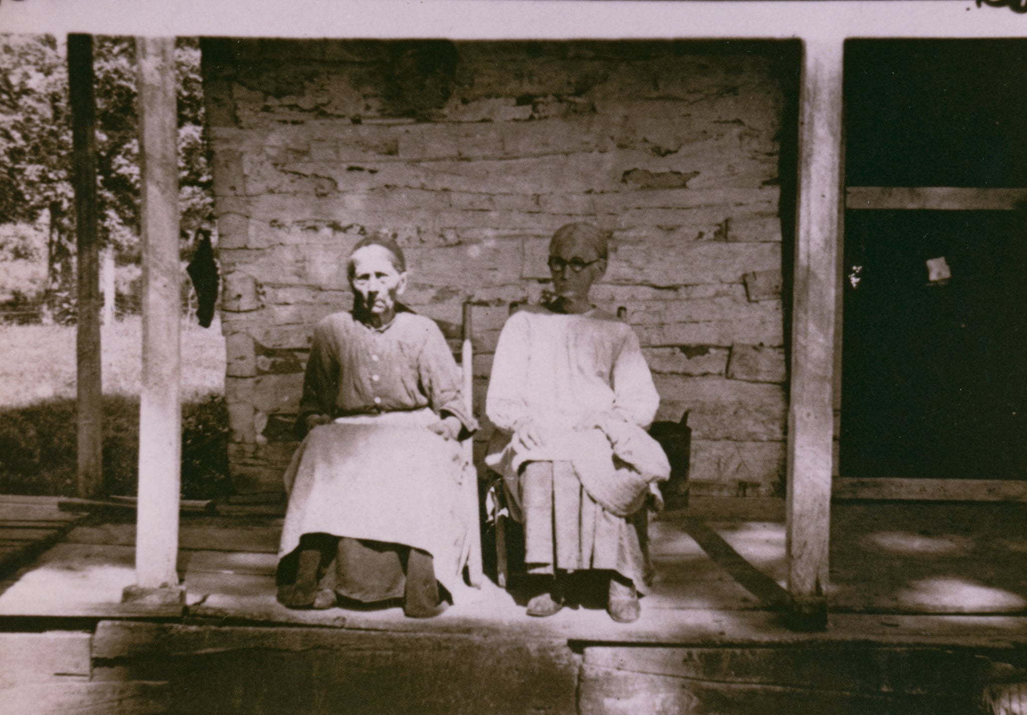 Taken about 1920 east of the Lane Spring, Yancy Mills, Phelps Co 