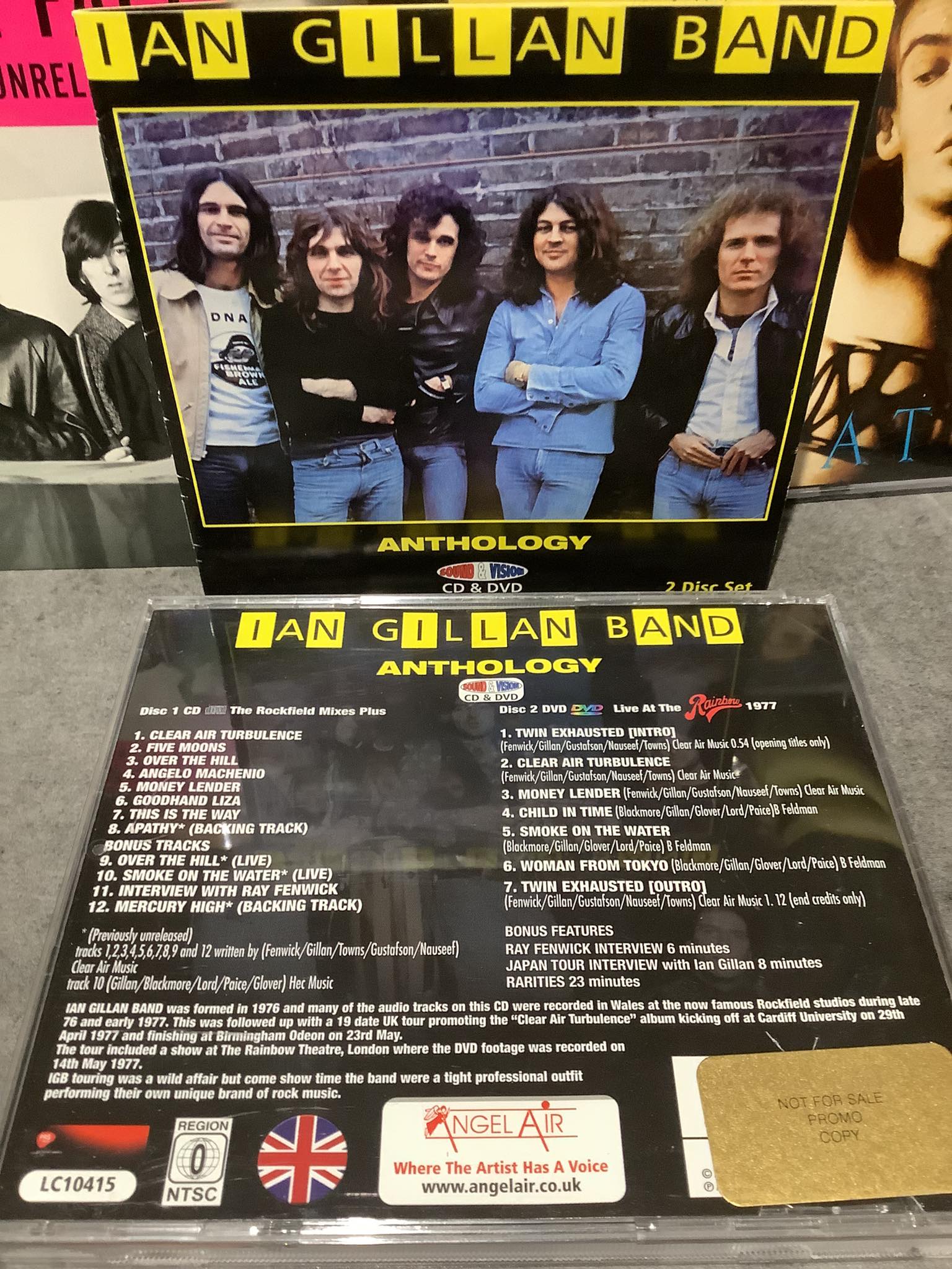 The Ian Gillan Band “Down The Road” 8CD box set is out today