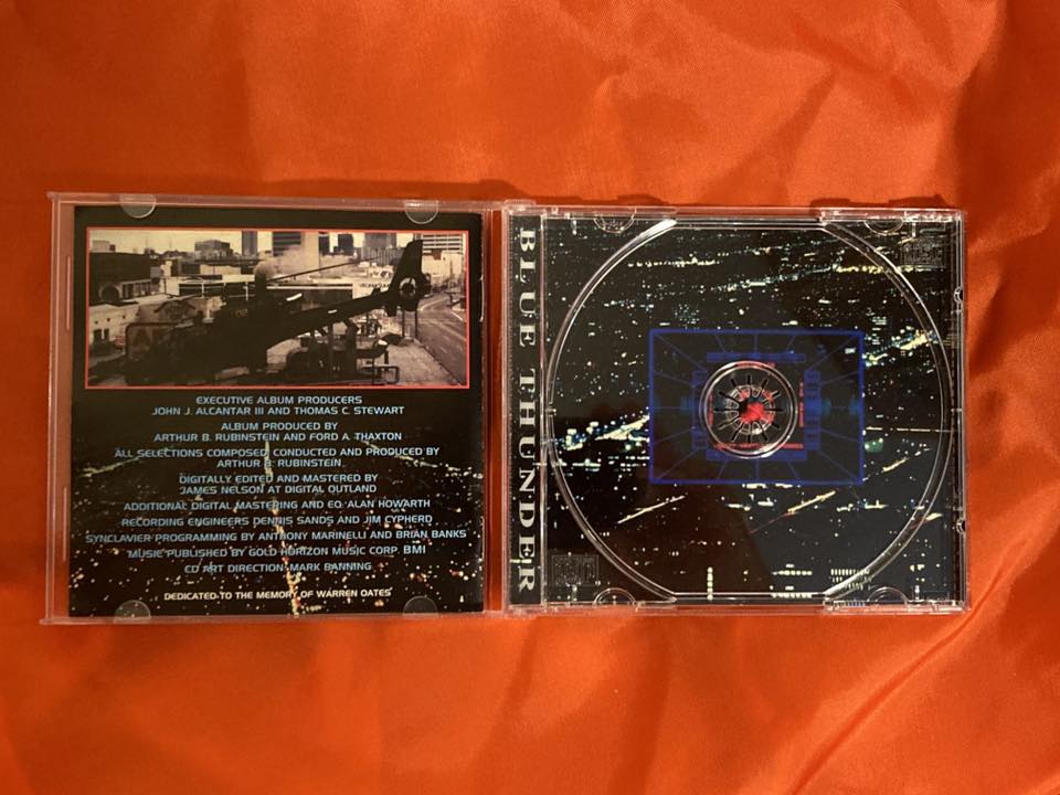 Blue Thunder soundtrack cd release
