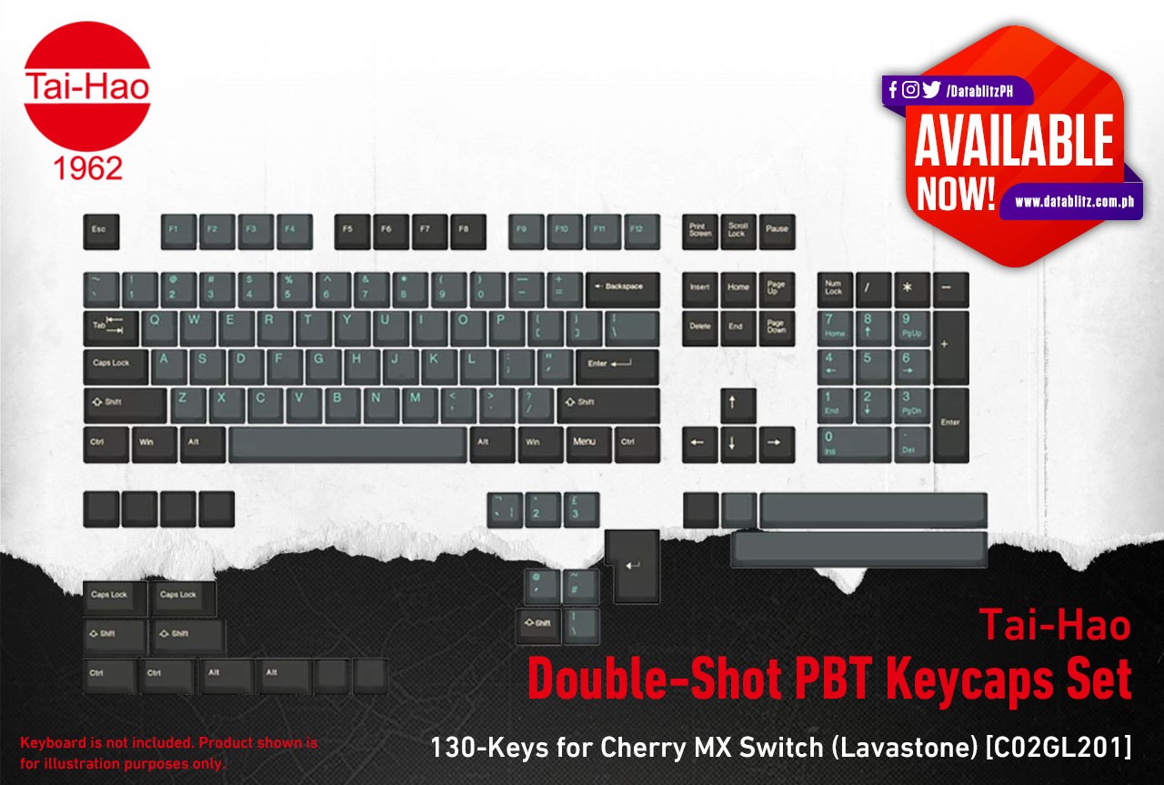 DataBlitz - DESIGN YOUR KEYBOARD! Tai-Hao Double-Shot... | Facebook