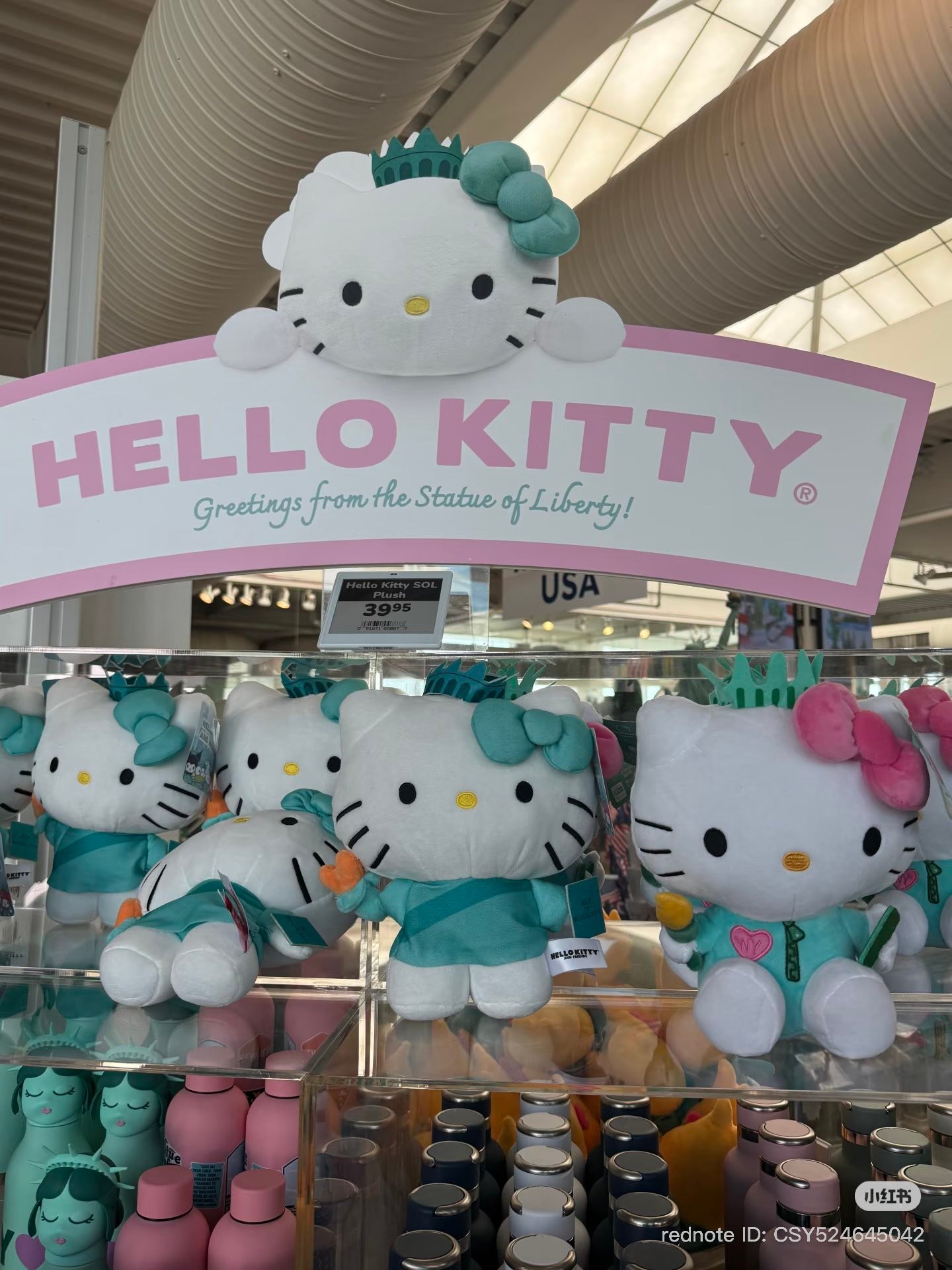 紐約限定版自由女神kitty