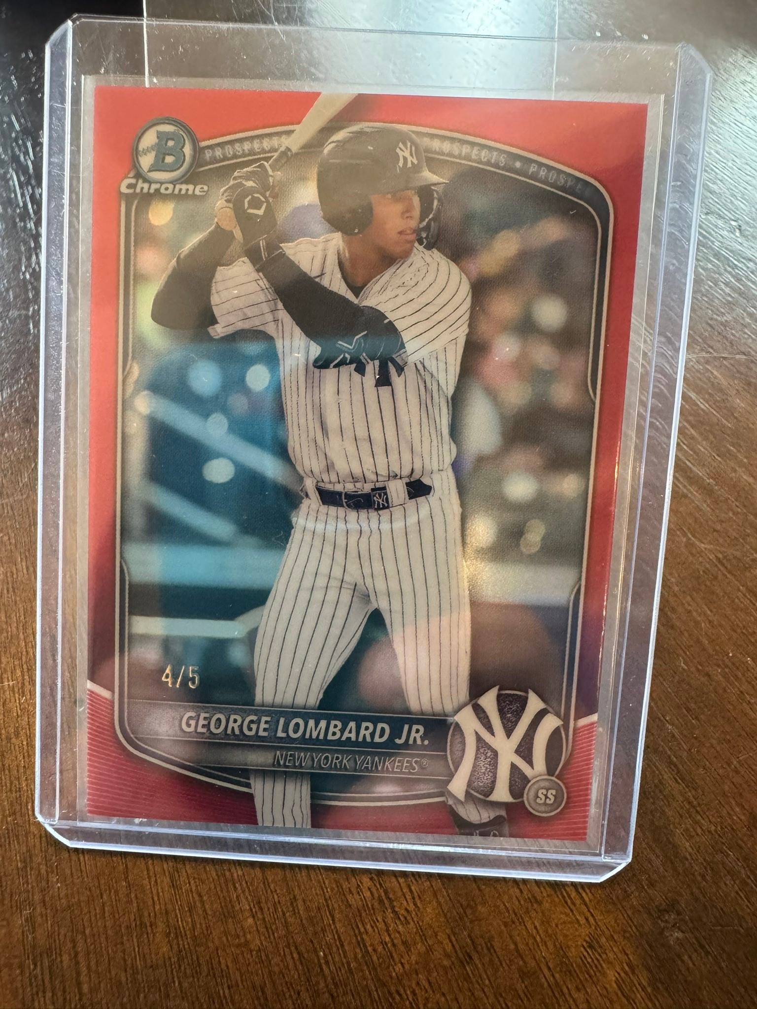 Collecting sports cards from bowman draft