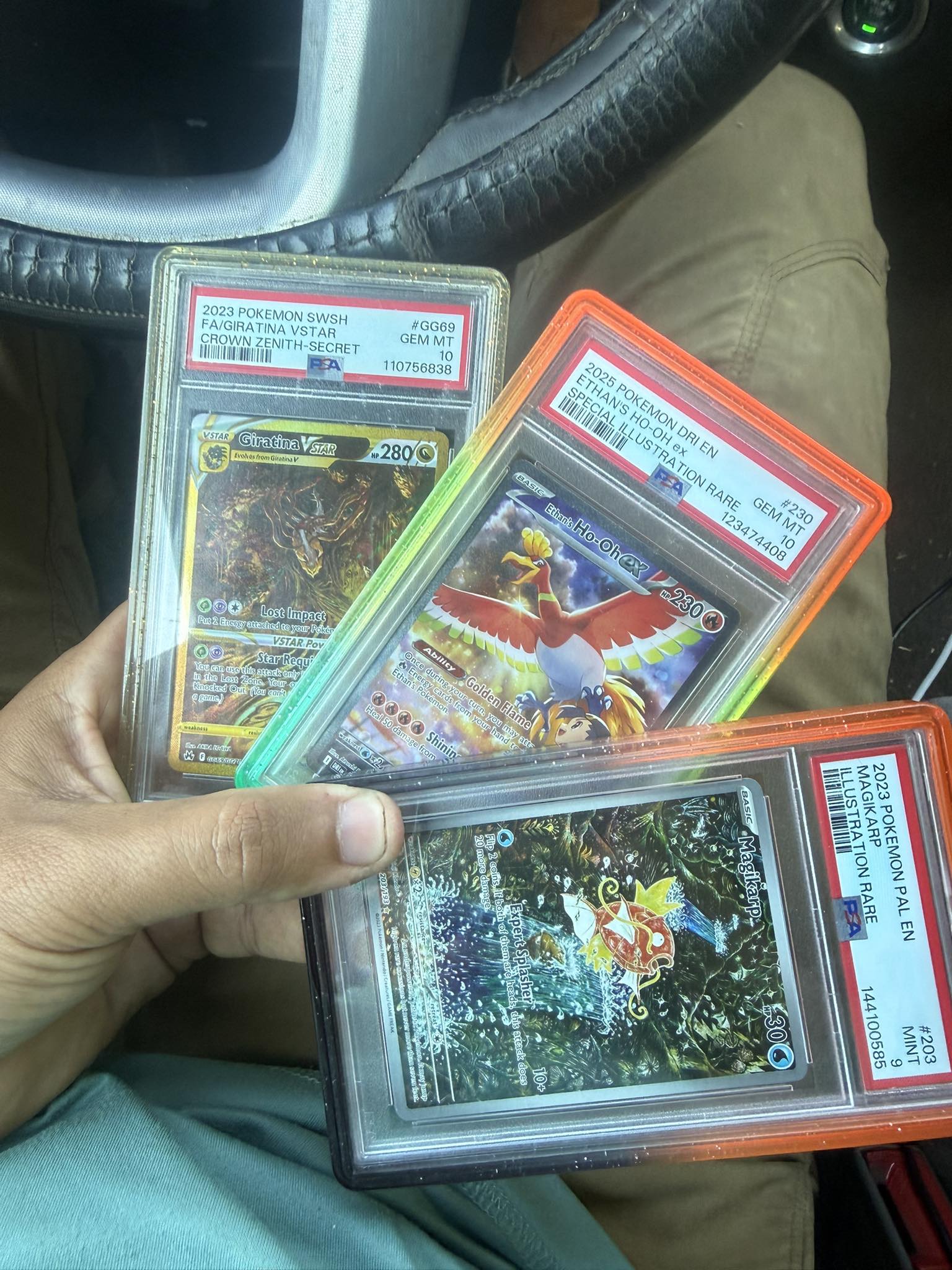 Traded Pikachu for rare Pokemon slabs