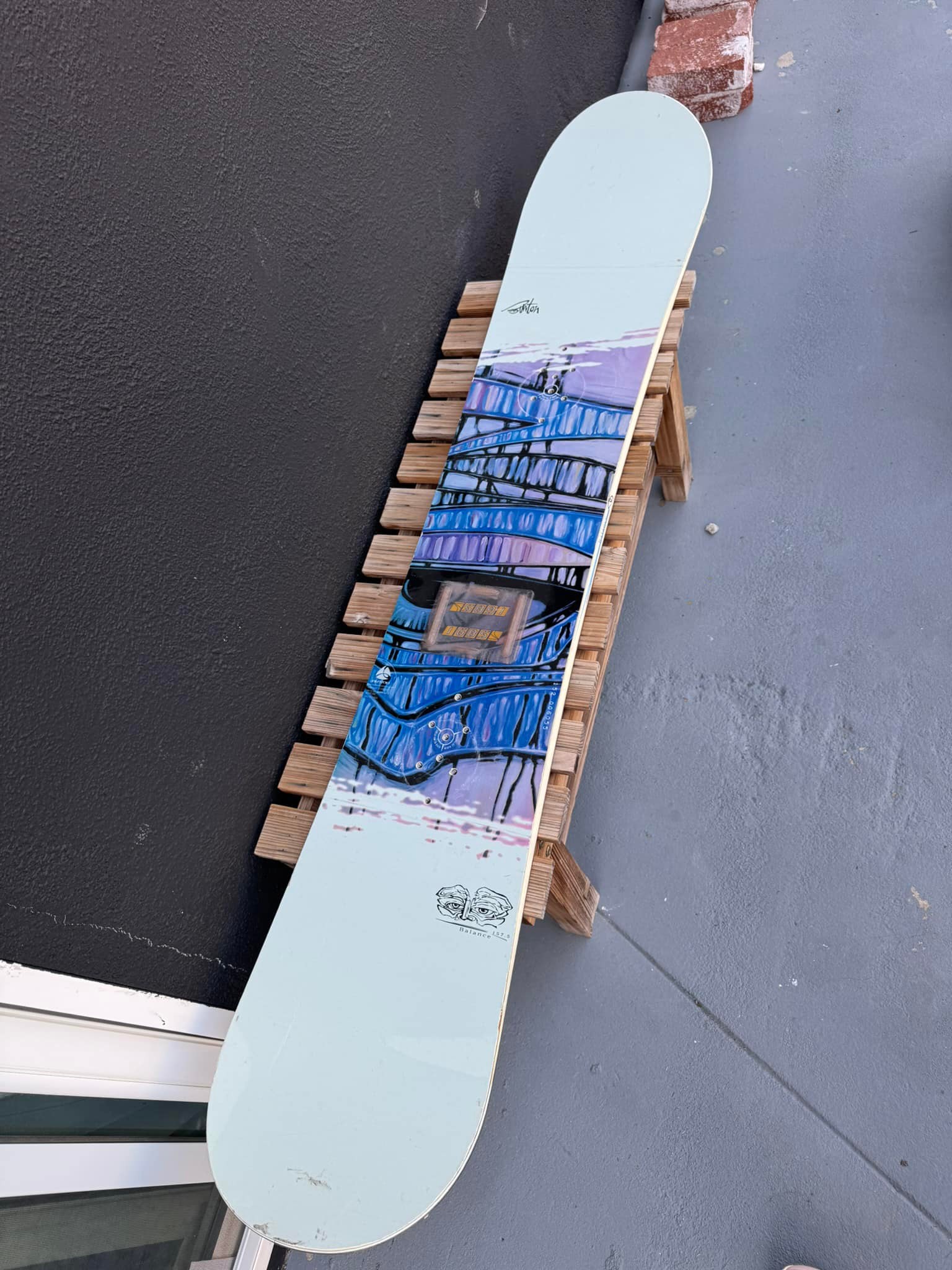 Highly collectible piece of snowboarding history: the 1999 Burton