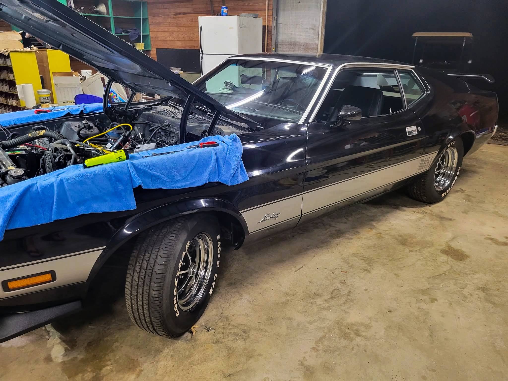Q Code 1973 Mach 1 production numbers and rarity