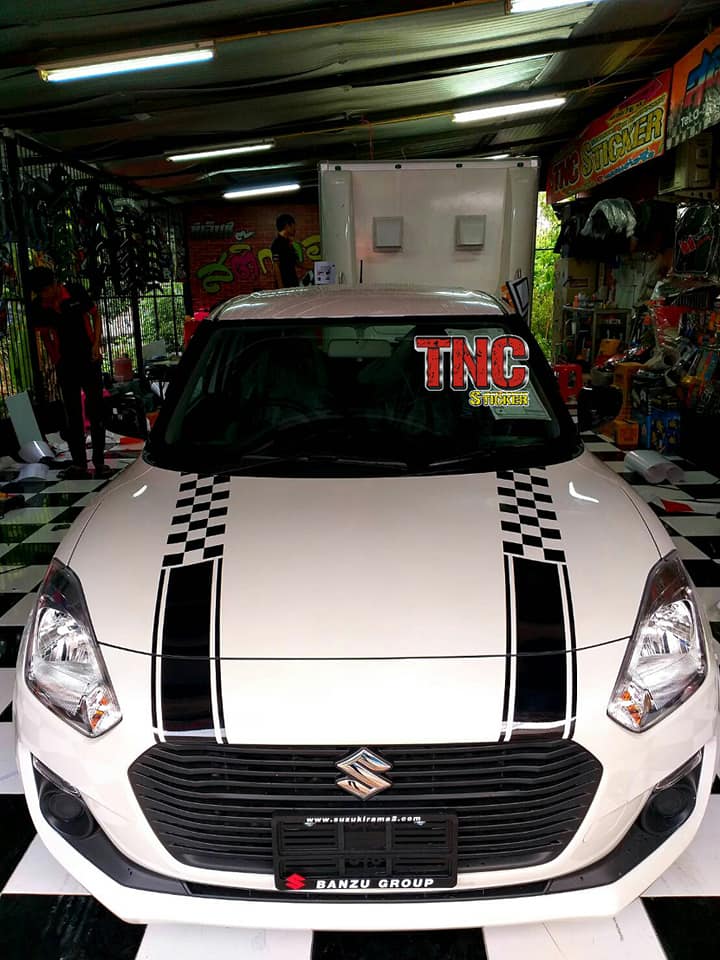 🏁ติดเส้นคู่ลาย... - Tnc Sticker สติ๊กเกอร์แต่งลายรถ 02-8944550 | Facebook