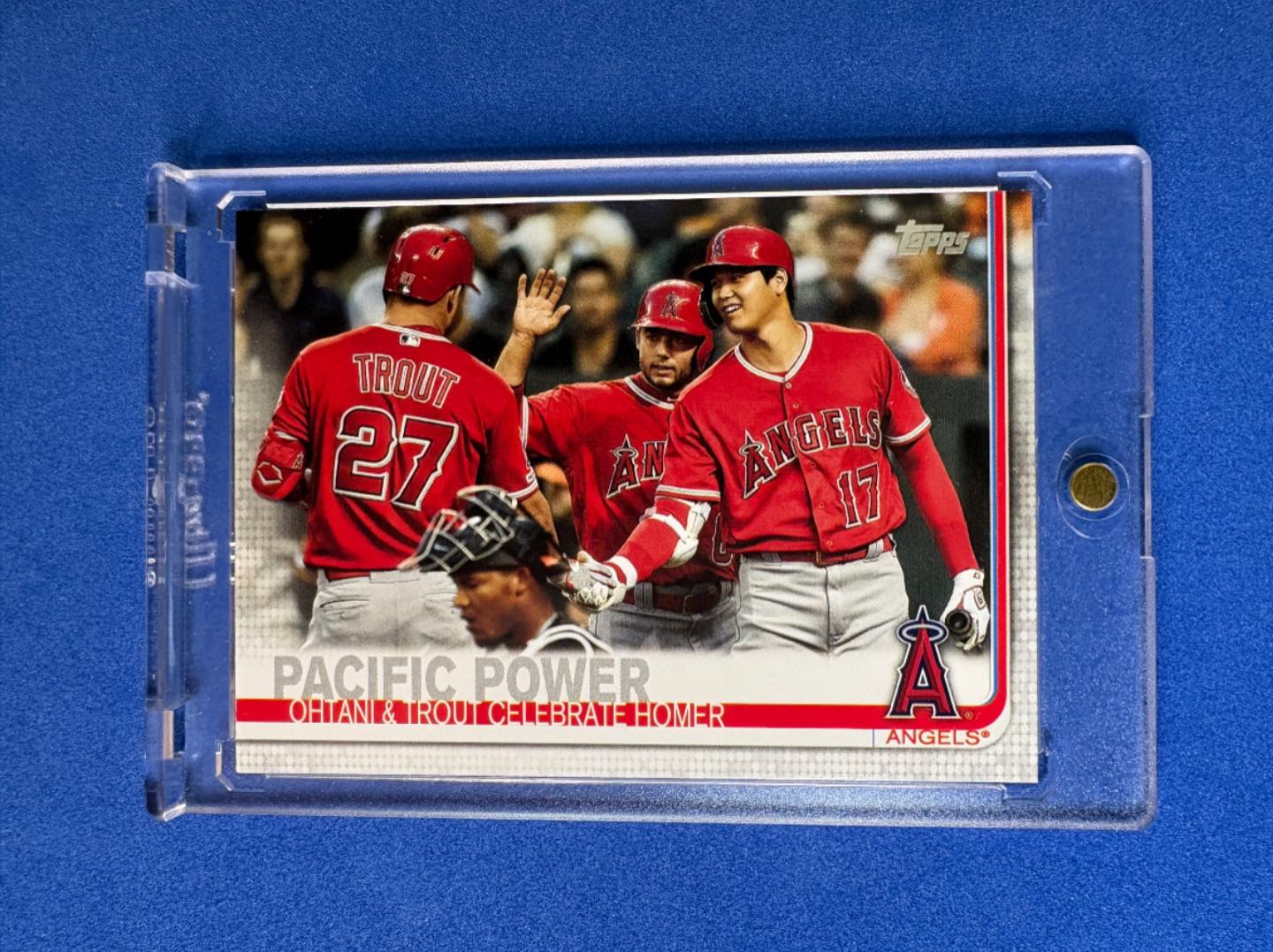Shohei Ohtani and Mike Trout 3x MVP club cards auction