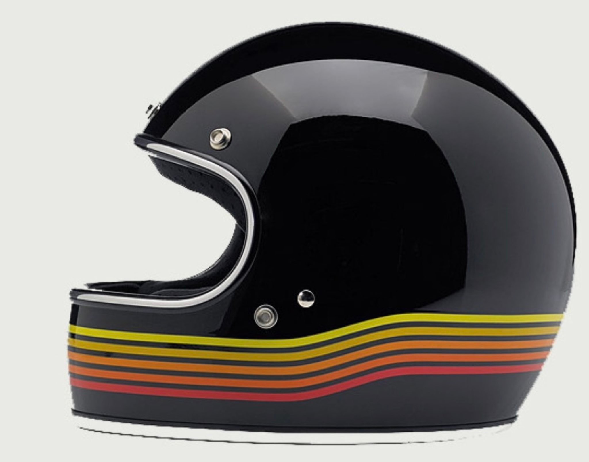 dot certified women motorcycle helmet Daytona DOTHalf - Women's - Butterfly Stem This DOT Color:Spanish Sangria Aeromax Fire Fighter Black