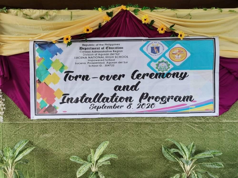 Ēxplorēr - Turn over Ceremony and Installation Program