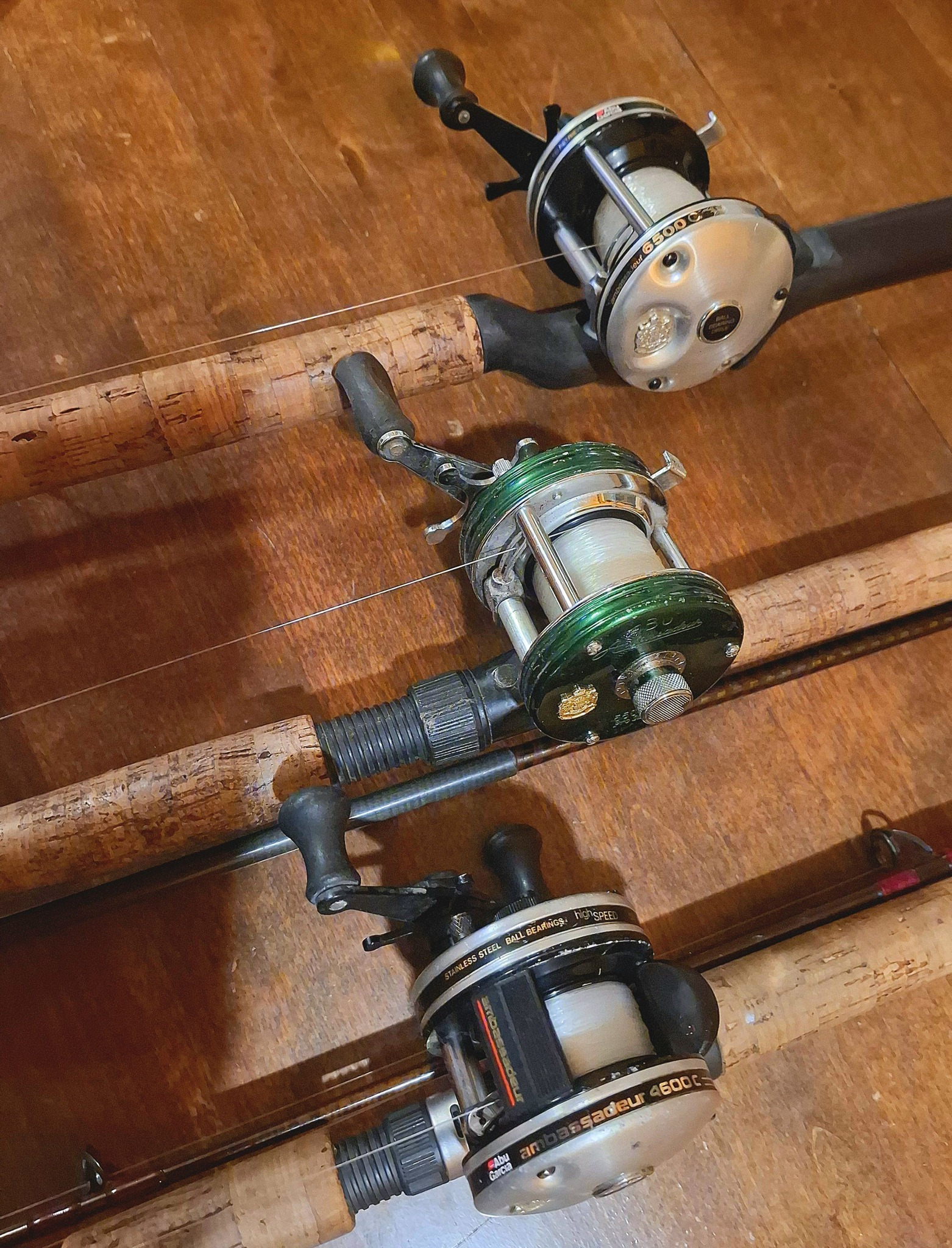 abu garcia ambs-5500 lc reel Ambassadeur C3 6501 Reel, Left Handed coated level wind system Ambassadeur 5500 Abu Garcia Ambassadeur