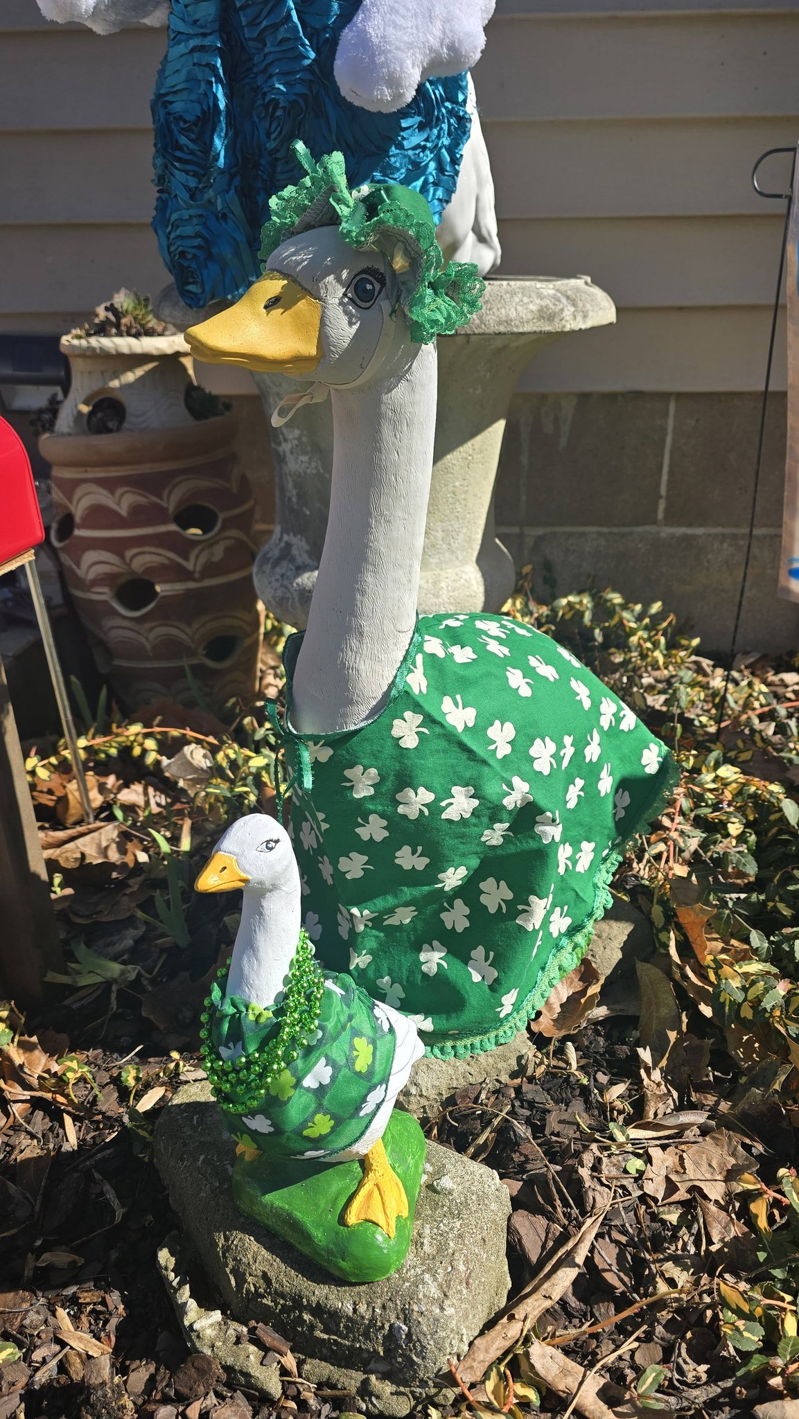 The Porch Goose Club of America | Martha and Matilda are ready for St ...