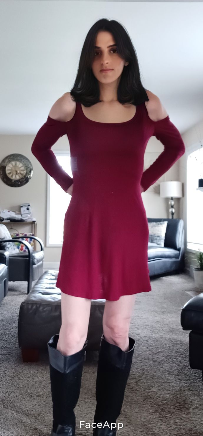 open lace back dress Nancy Red Dress – True Grace Co main image 0