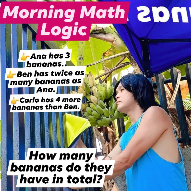 Dann Carlo - Three friends. A bunch of bananas. Looks easy… but don’t ...