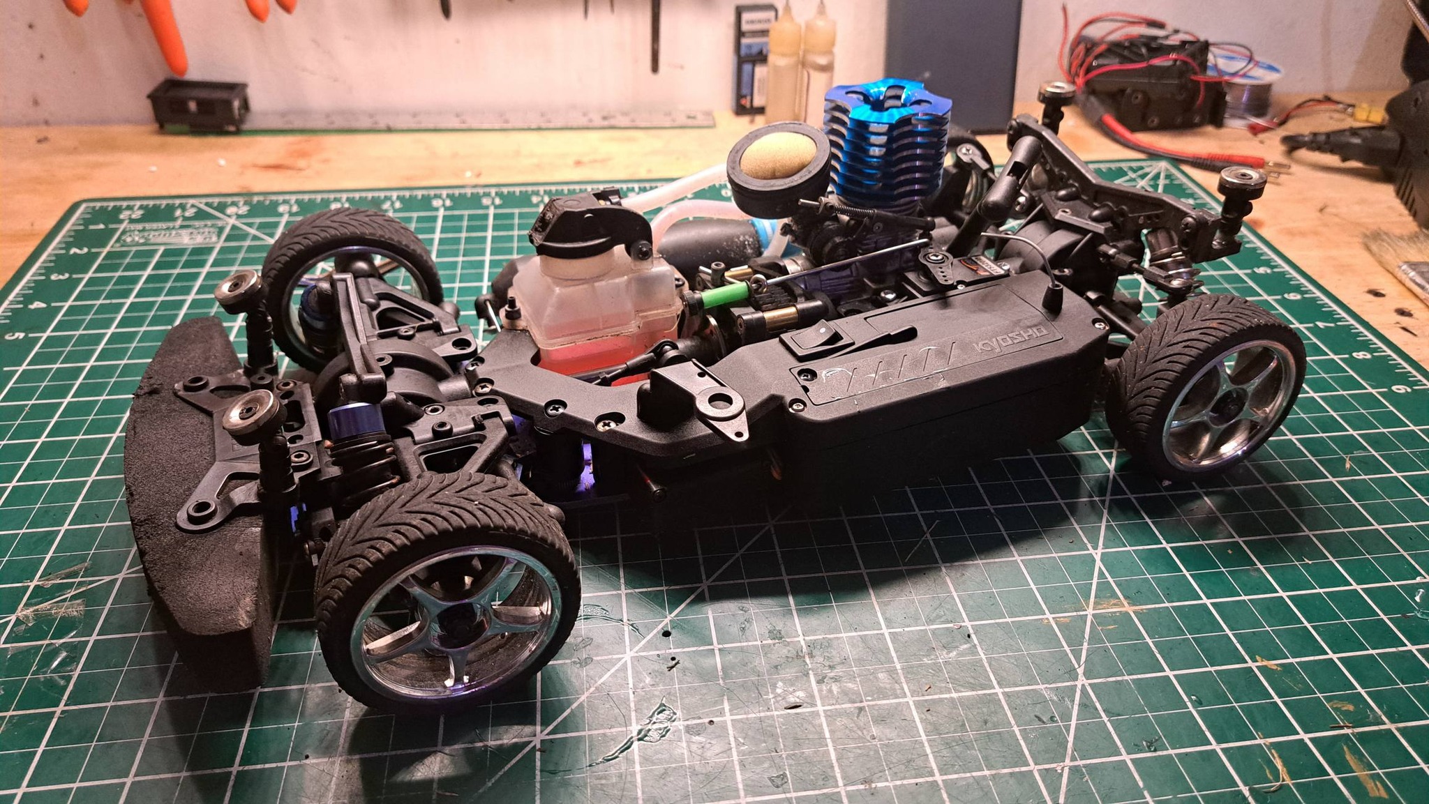 Kyosho Superten FW03 with OS Max 15LD nitro engine for sale